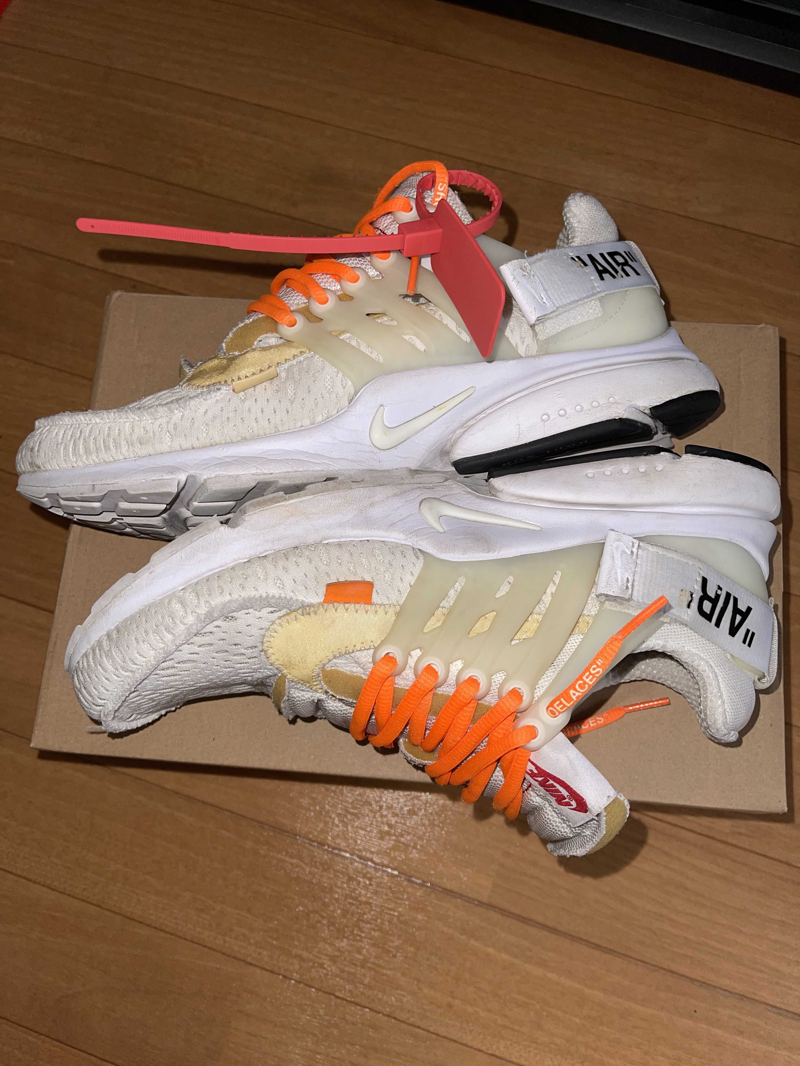Off-White × Nike Air Presto "White/Black/Cone"
