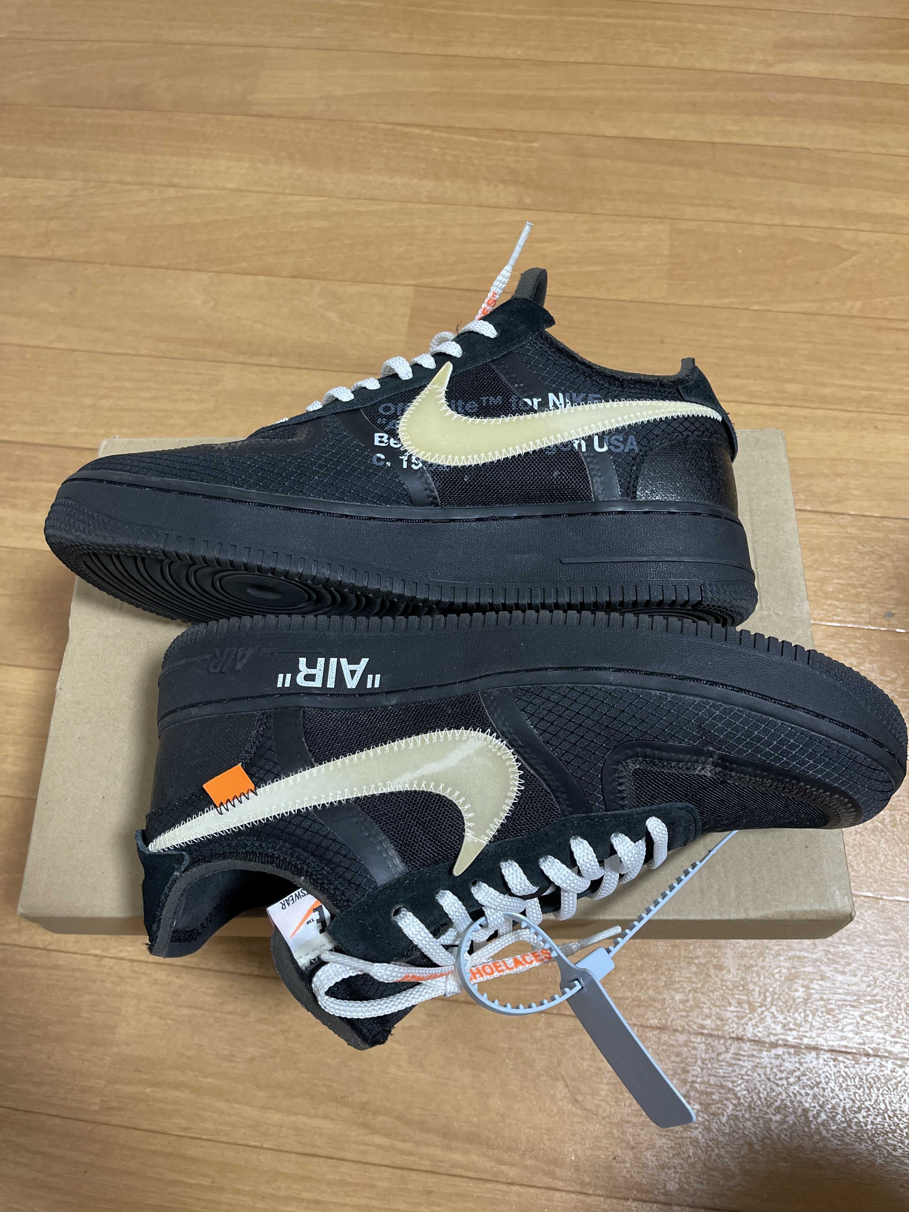 Off-White × Nike Air Force 1 Low "Black"