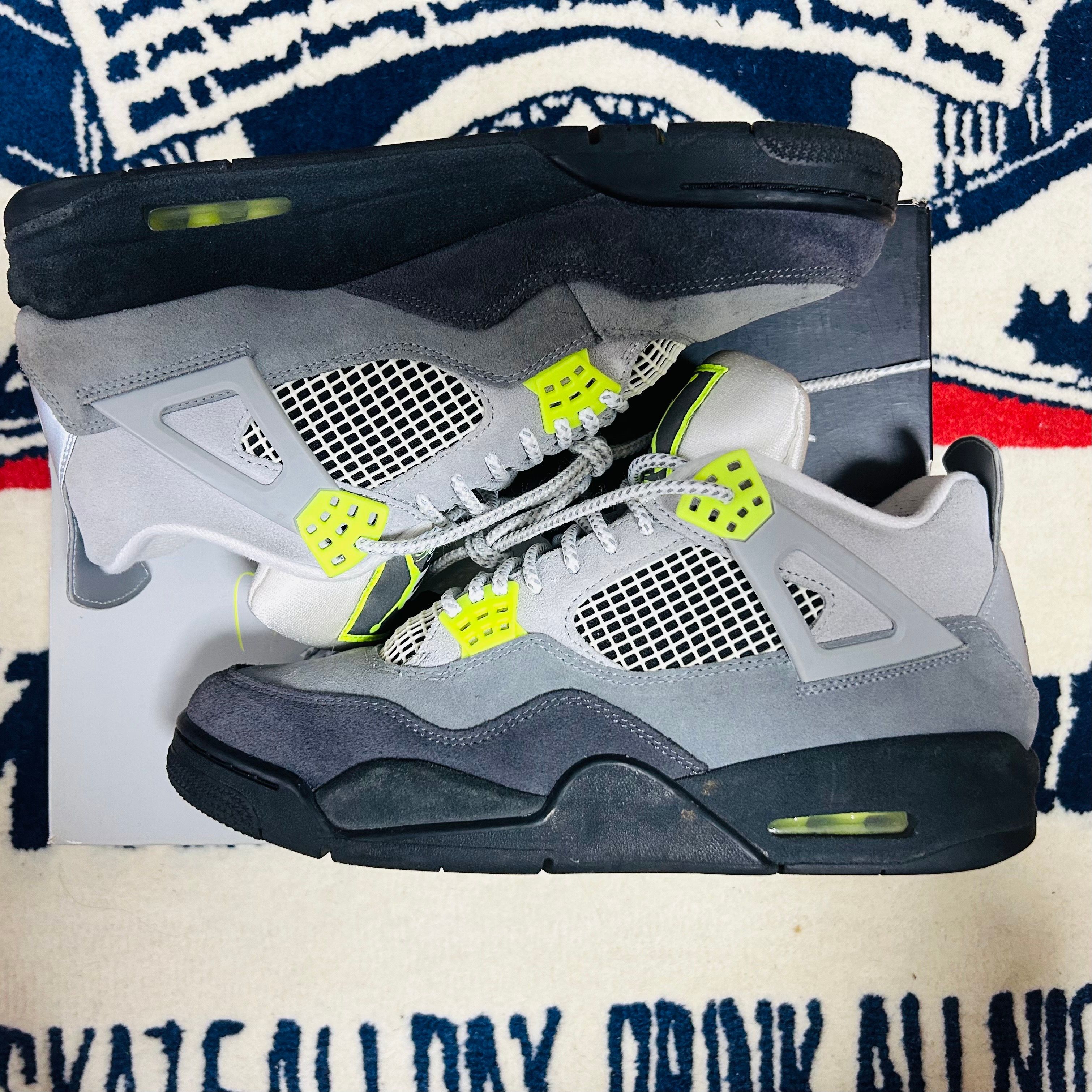NIKE AIR JORDAN 4 RETRO LE "NEON"