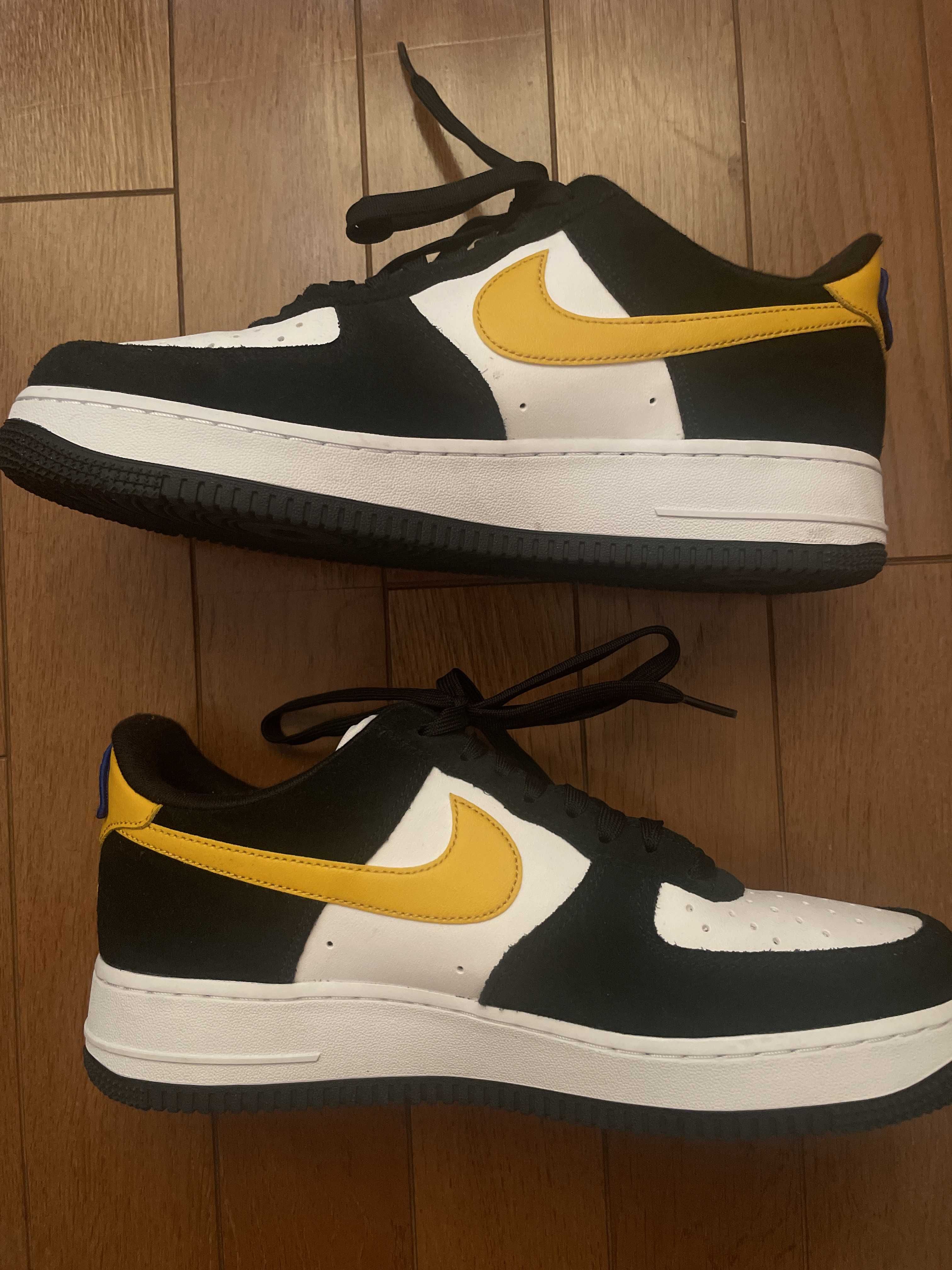 Nike Air Force 1 Low'07 LV8 Athletic Club "Black/Dark Sulfur"