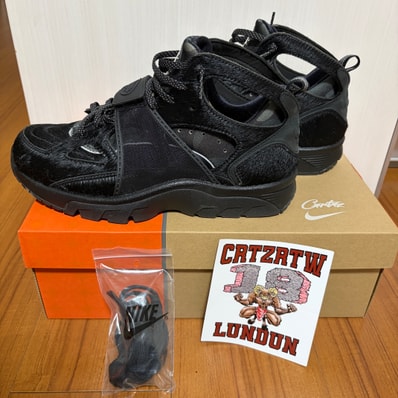 Corteiz × Nike Air Trainer Huarache "Black"