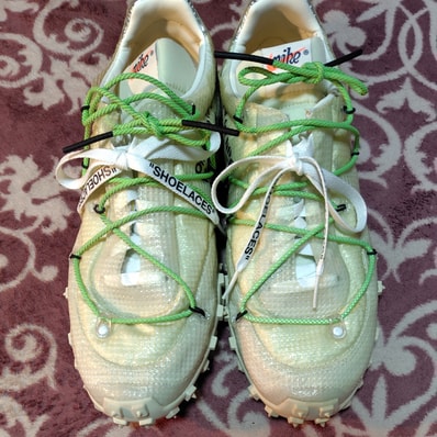 Off-White × Nike Women's Waffle Racer "White"