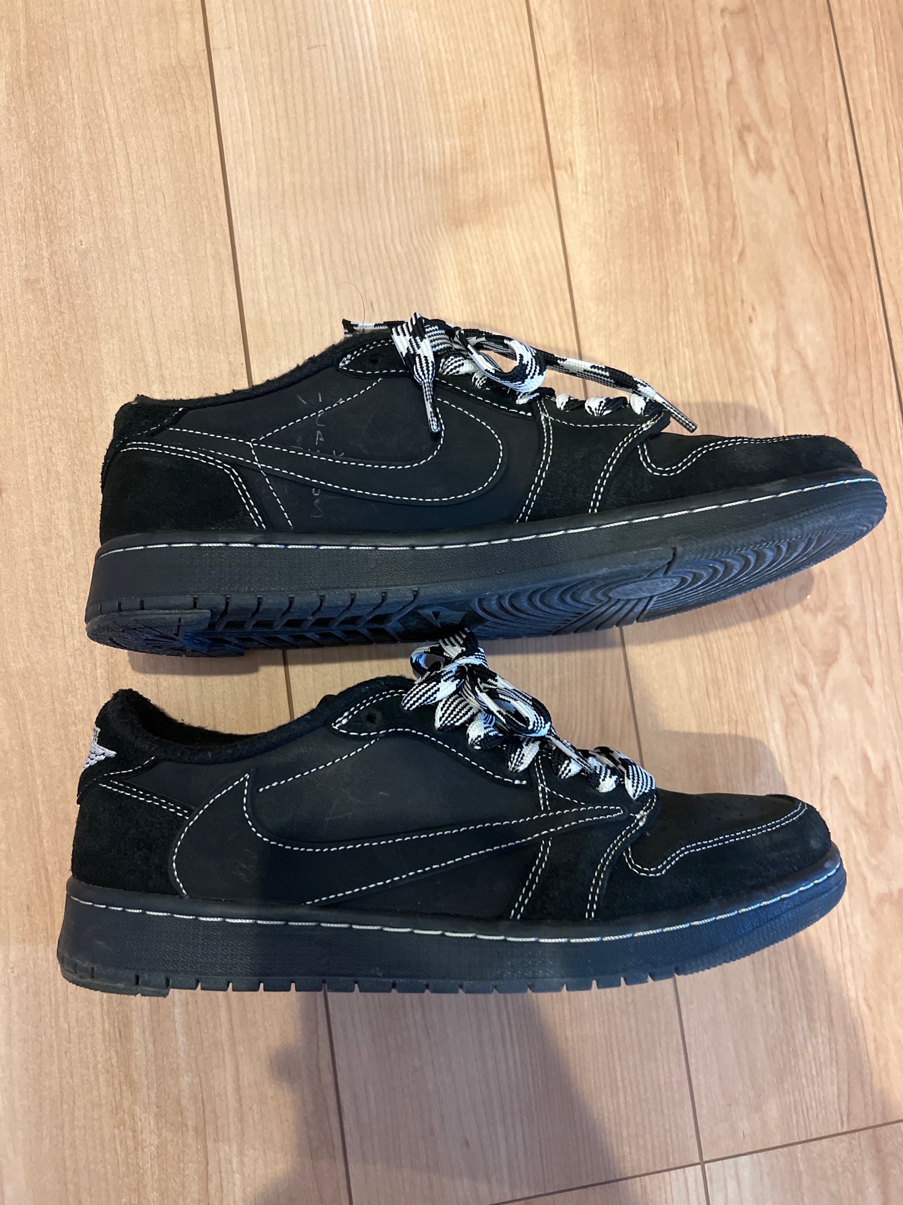 Travis Scott × Nike Air Jordan 1 Low OG SP "Black Phantom"