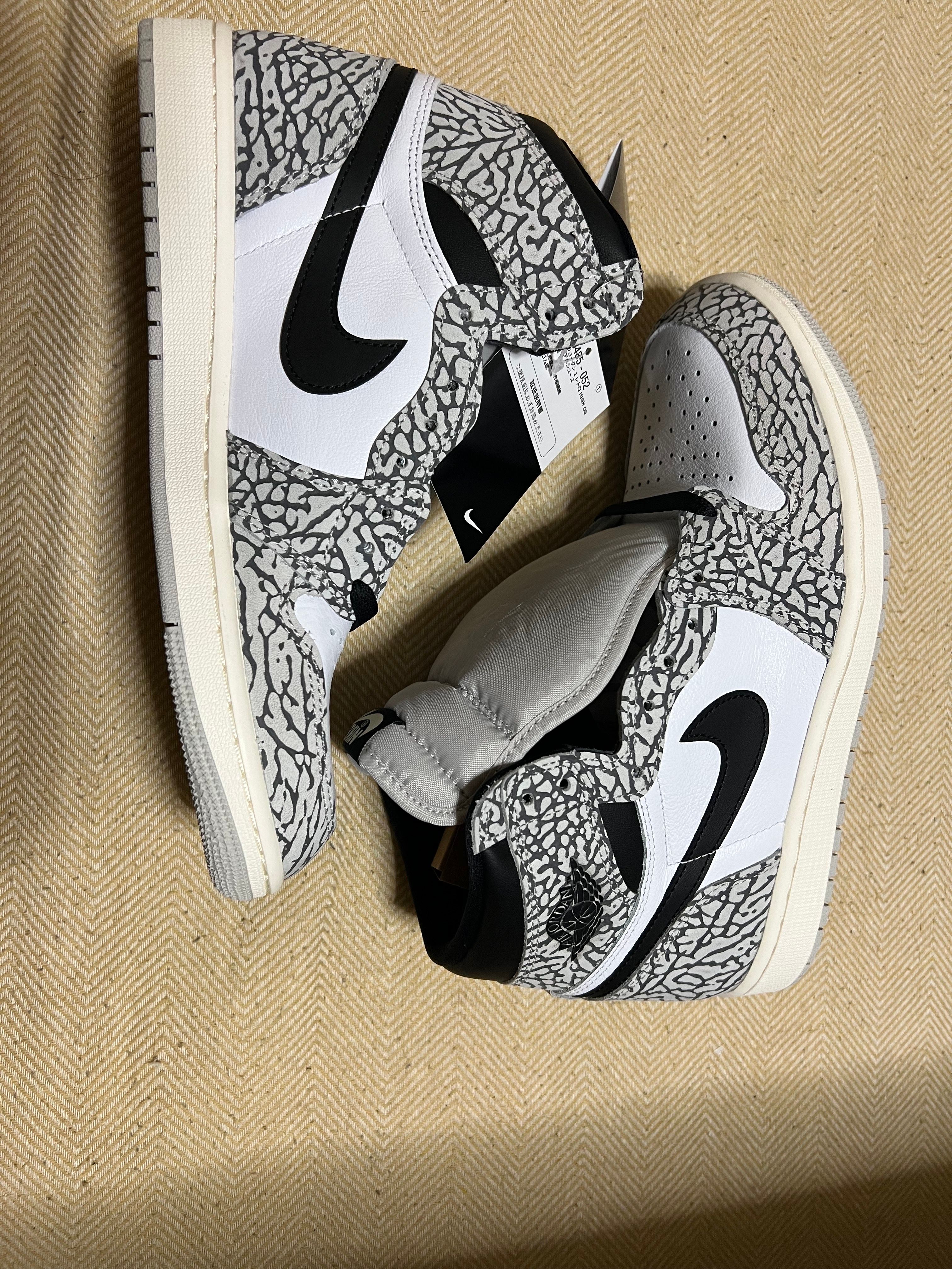 Nike Air Jordan 1 High OG "White Cement/Safari"