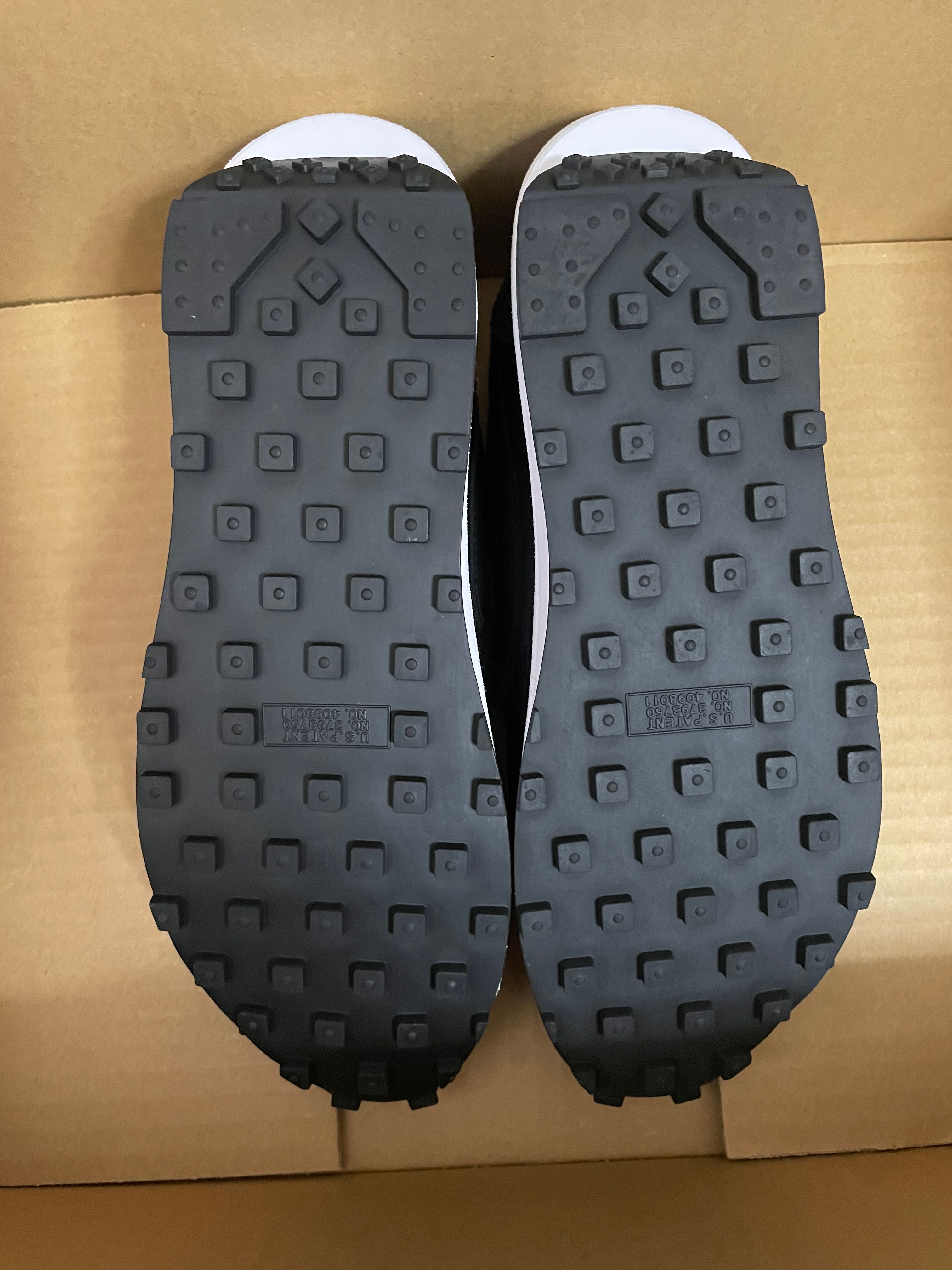 sacai × Nike LDV Waffle "Triple Black"