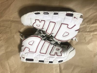 NIKE AIR MORE UPTEMPO "WHITE/VARSITY RED" (2021)