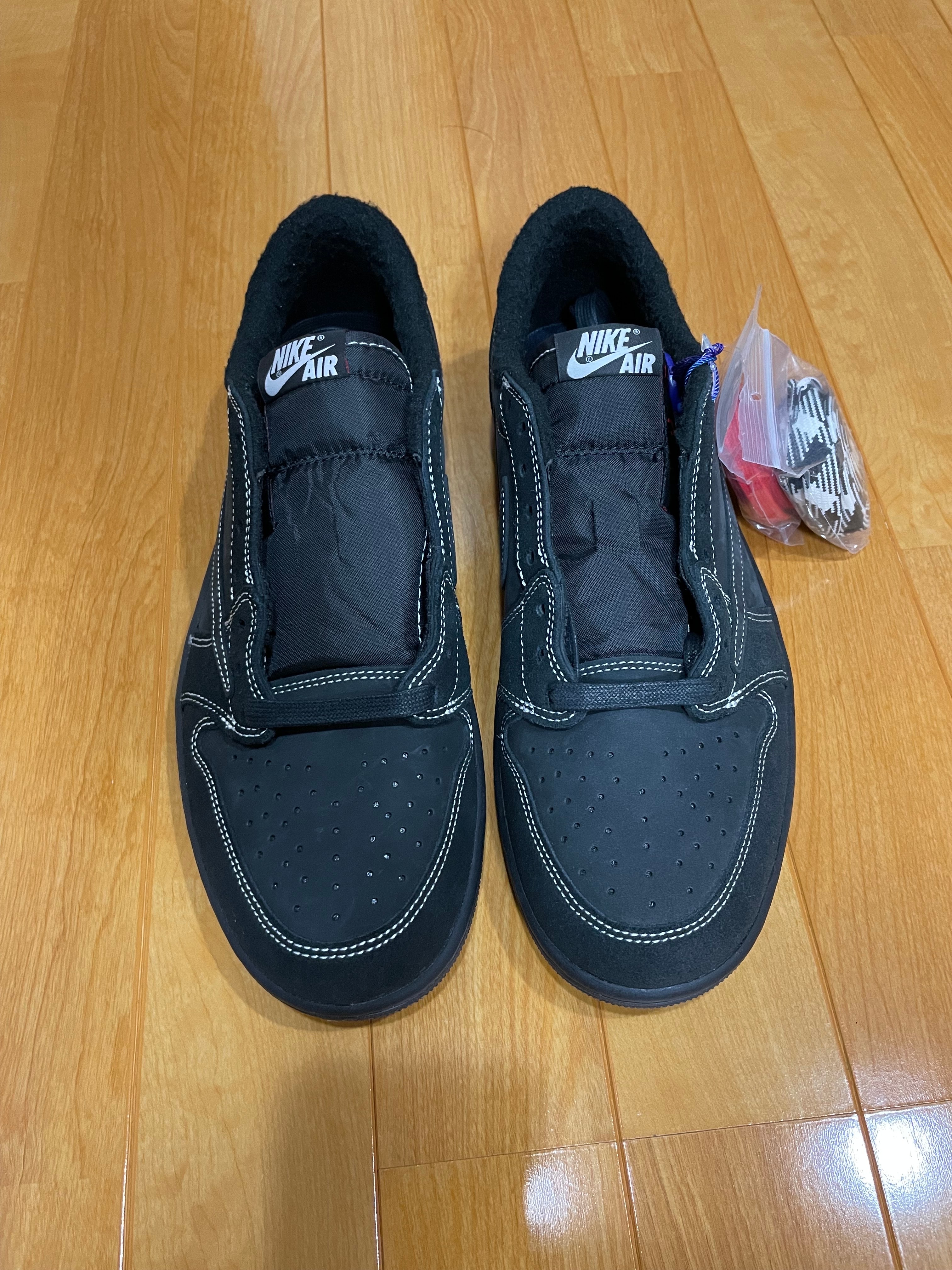 Travis Scott × Nike Air Jordan 1 Low OG SP "Black Phantom"