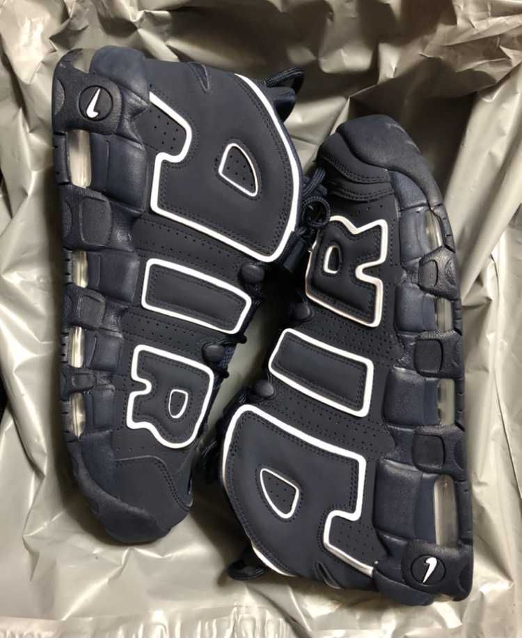 NIKE AIR MORE UPTEMPO "OBSIDIAN"