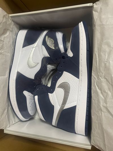 Nike Air Jordan 1 High OG CO.JP "White/Midnight Navy" (2020)(ブリーフケースなし)