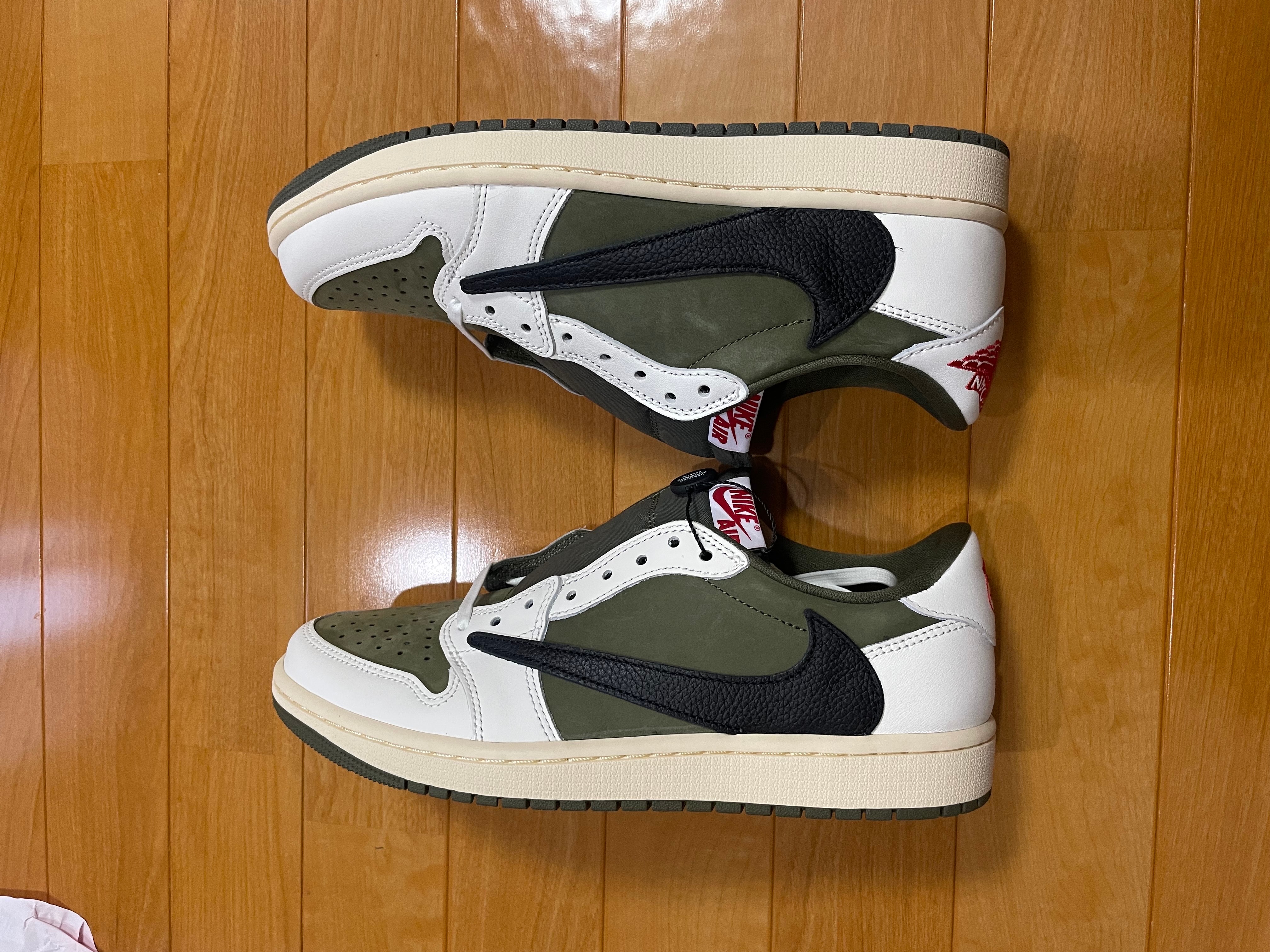Travis Scott × Nike Air Jordan 1 Low OG SP "Reverse Olive"