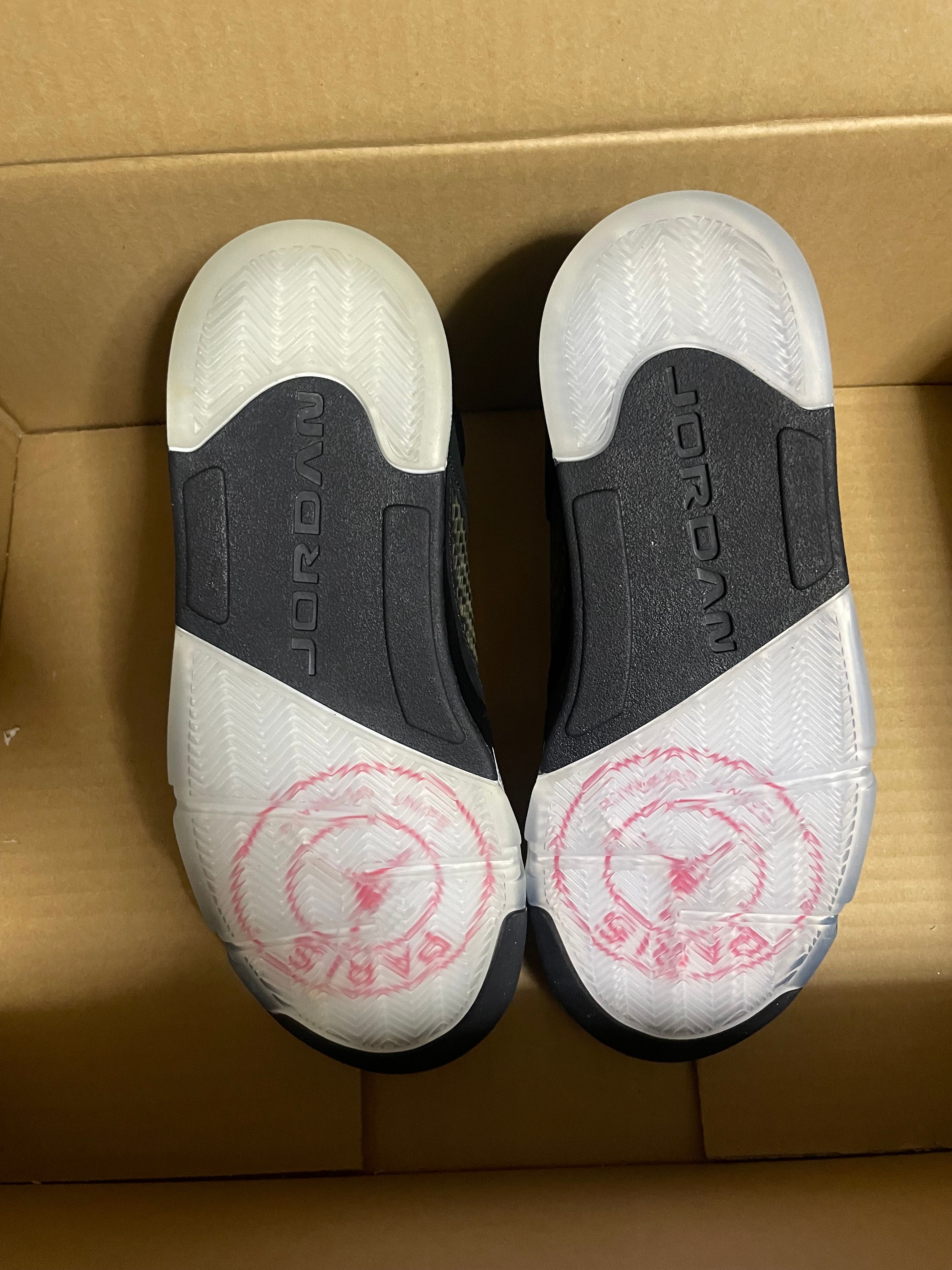 NIKE AIR JORDAN 5 PARIS SAINT-GERMAIN BLACK/CEMENT GREY