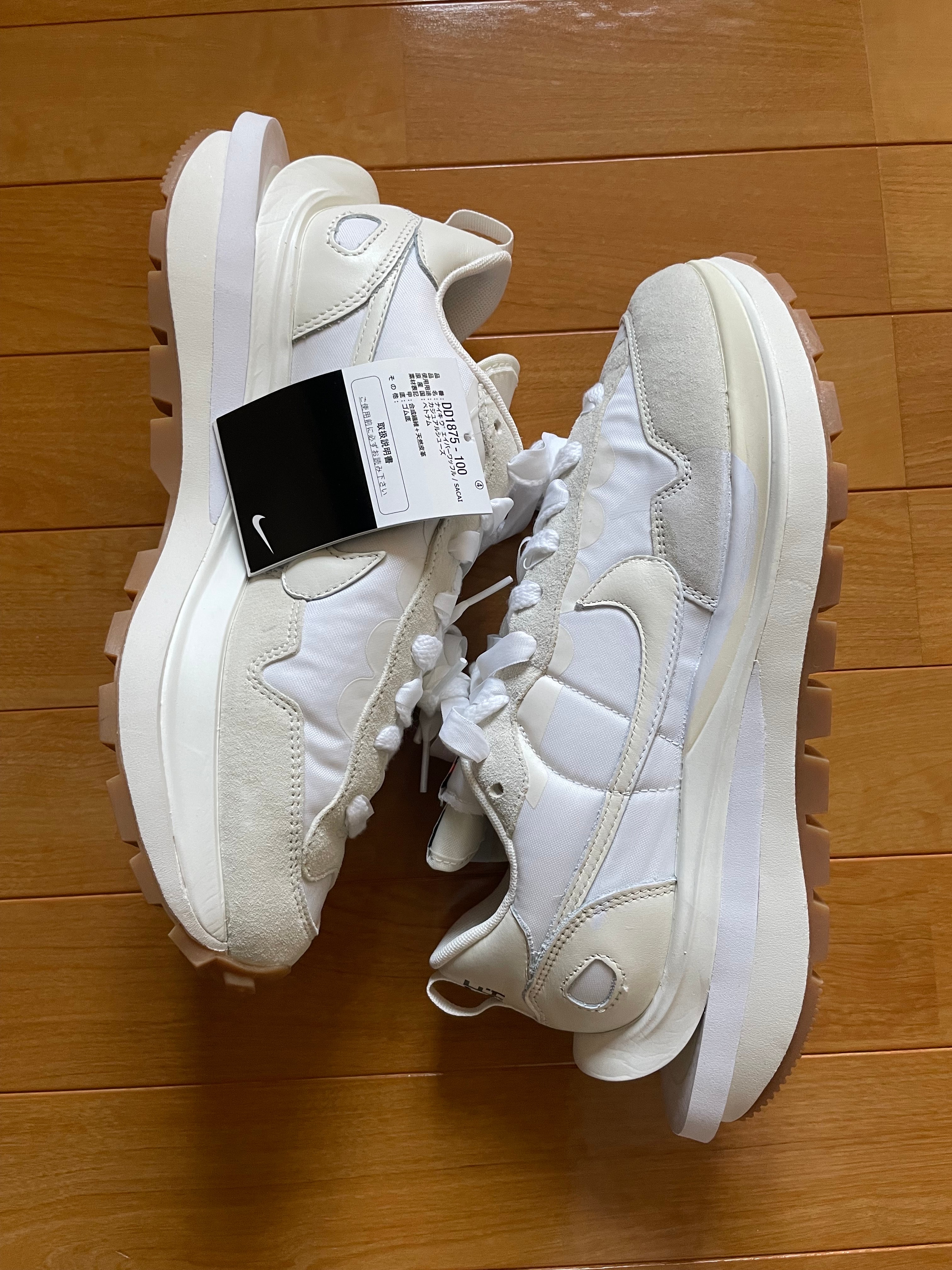 sacai × Nike Vapor Waffle "White Gum"