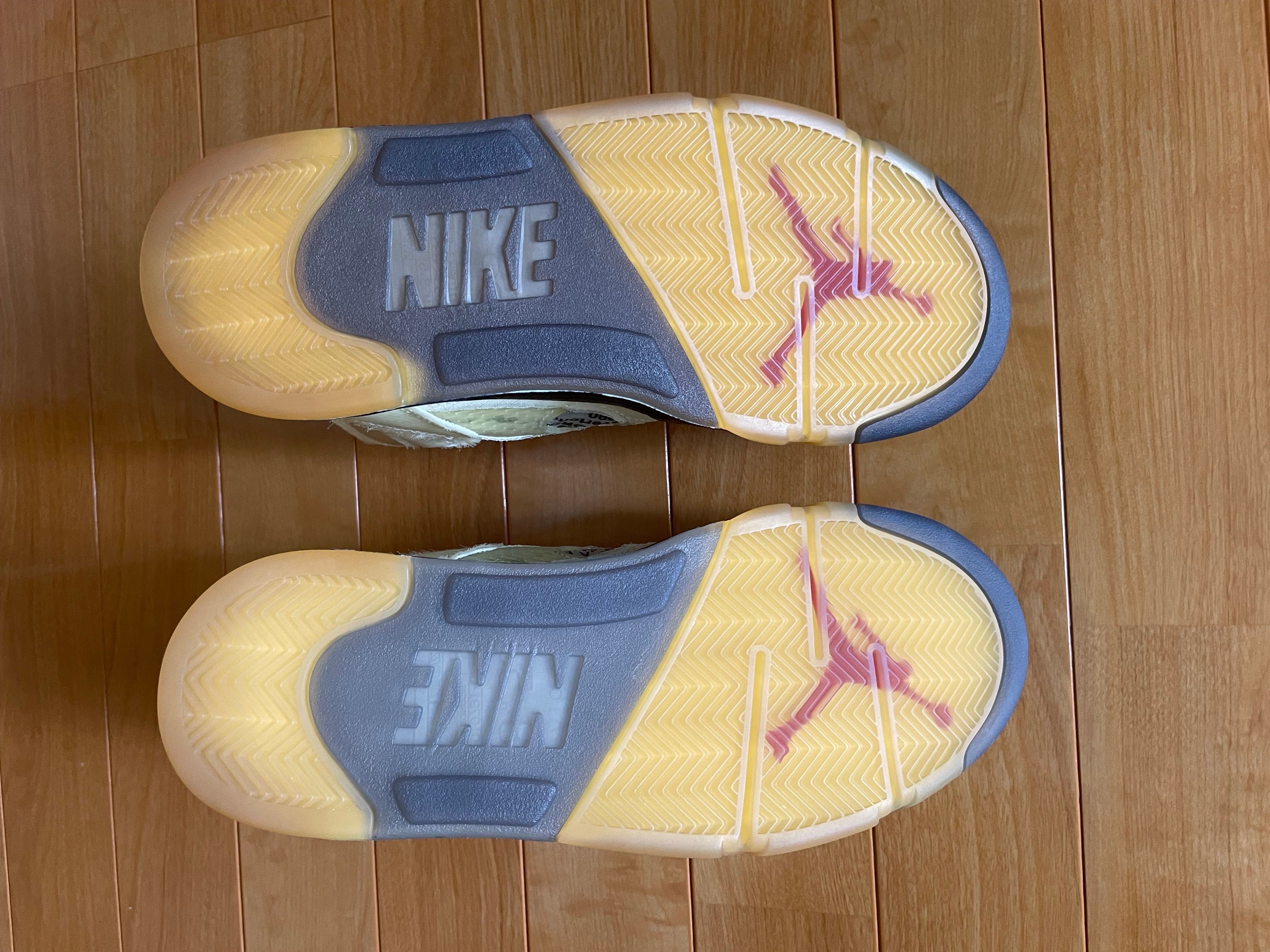 Off-White × Nike Air Jordan 5 "Sail"