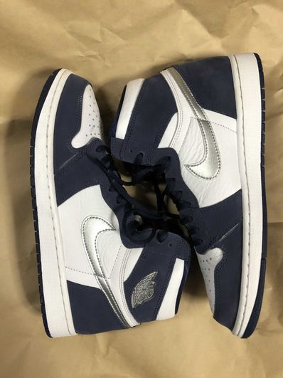 Nike Air Jordan 1 High OG CO.JP "White/Midnight Navy" (2020)(ブリーフケースなし)