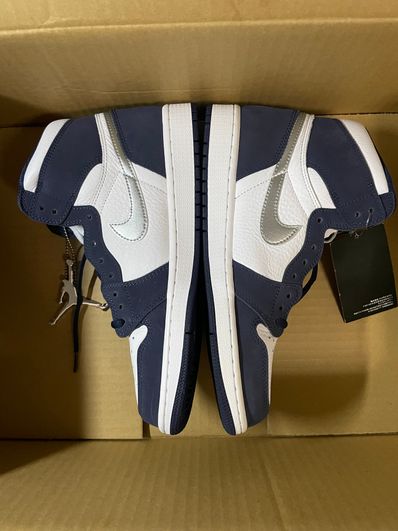Nike Air Jordan 1 Retro High OG CO.JP "Midnight Navy"(2020)(ブリーフケース付き)