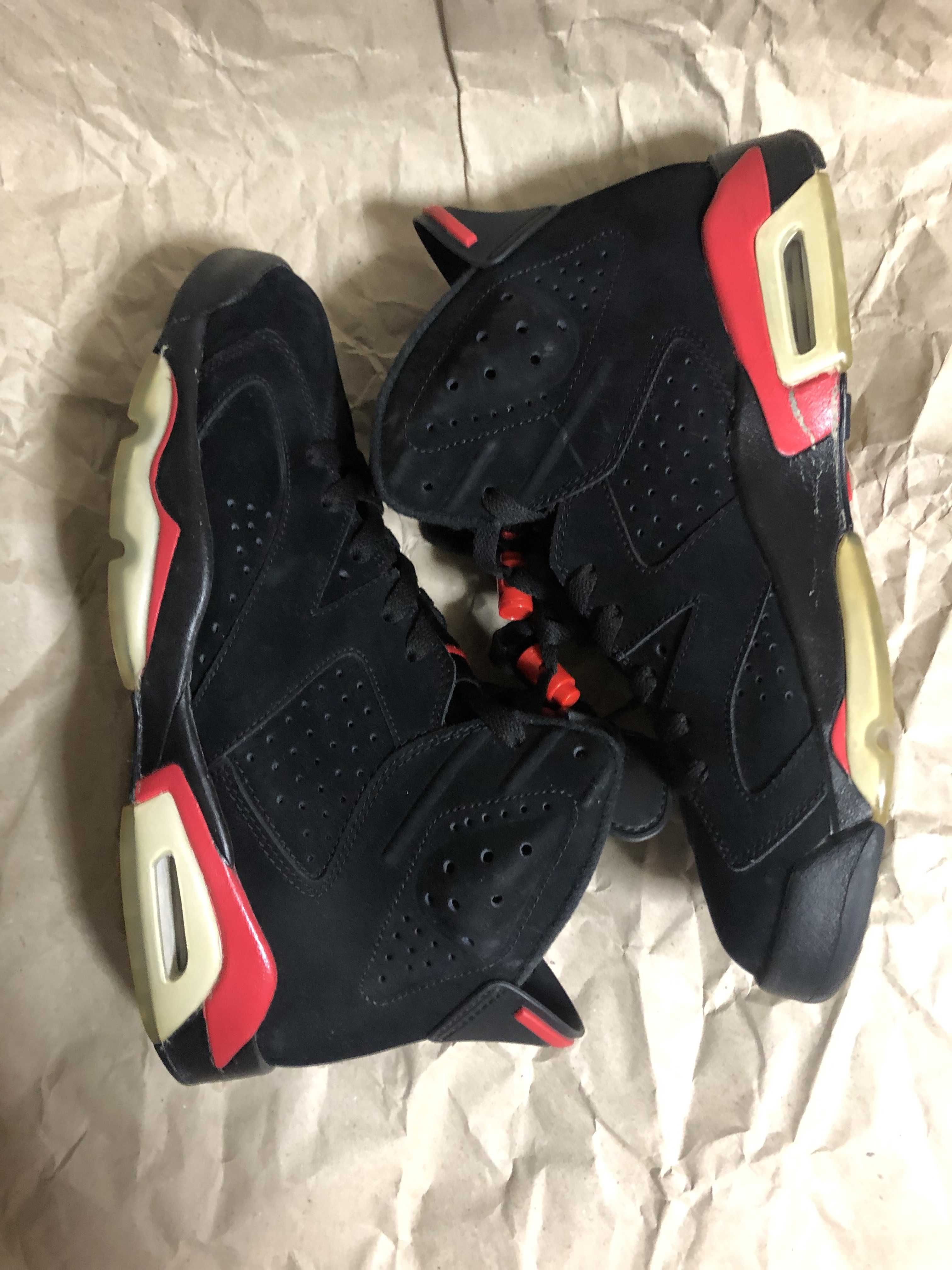 NIKE AIR JORDAN 6 RETRO "INFRARED BLACK" (2014)