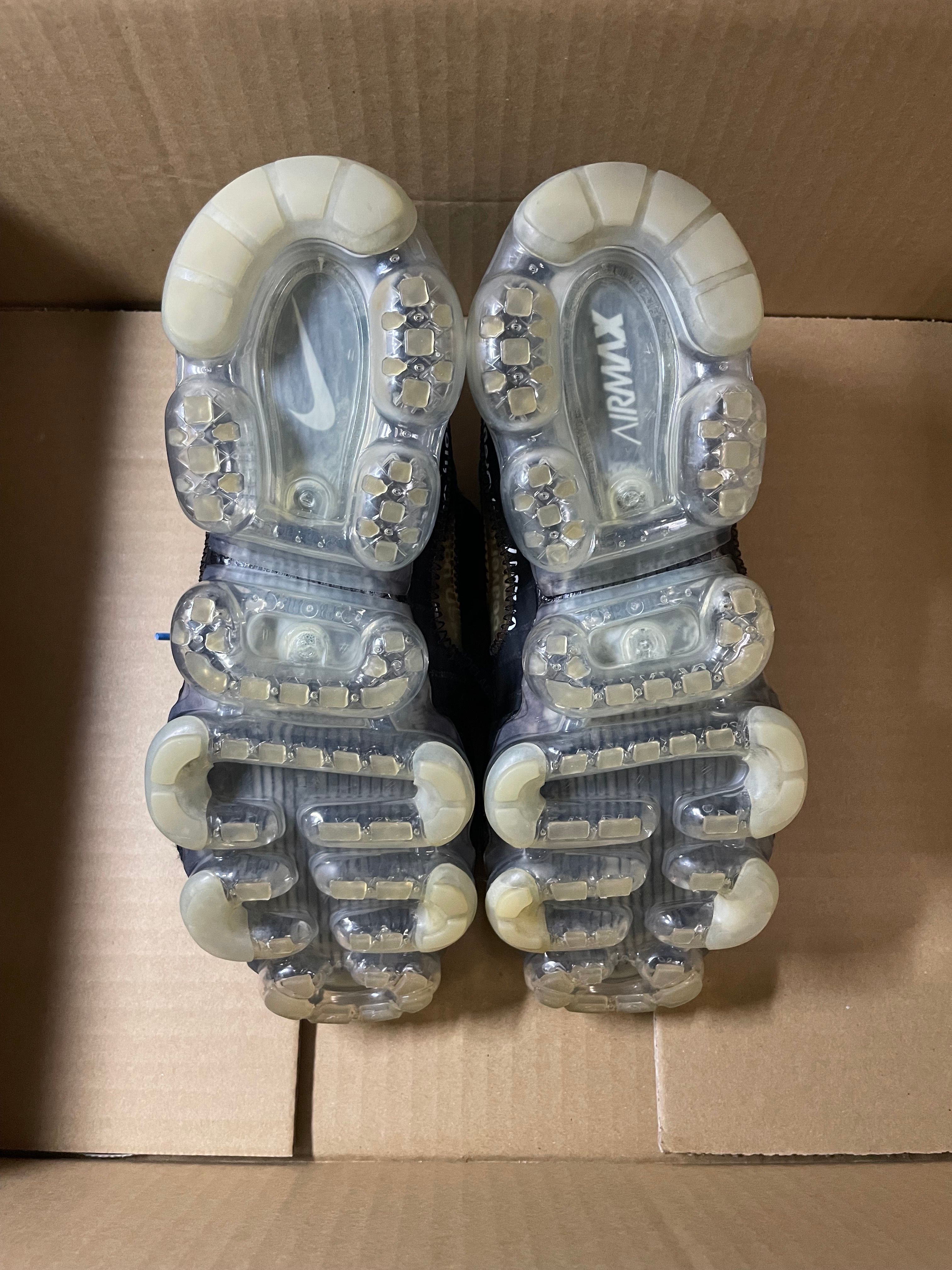 Off-White × Nike Air Vapormax "Black/Total Orange/Clear"