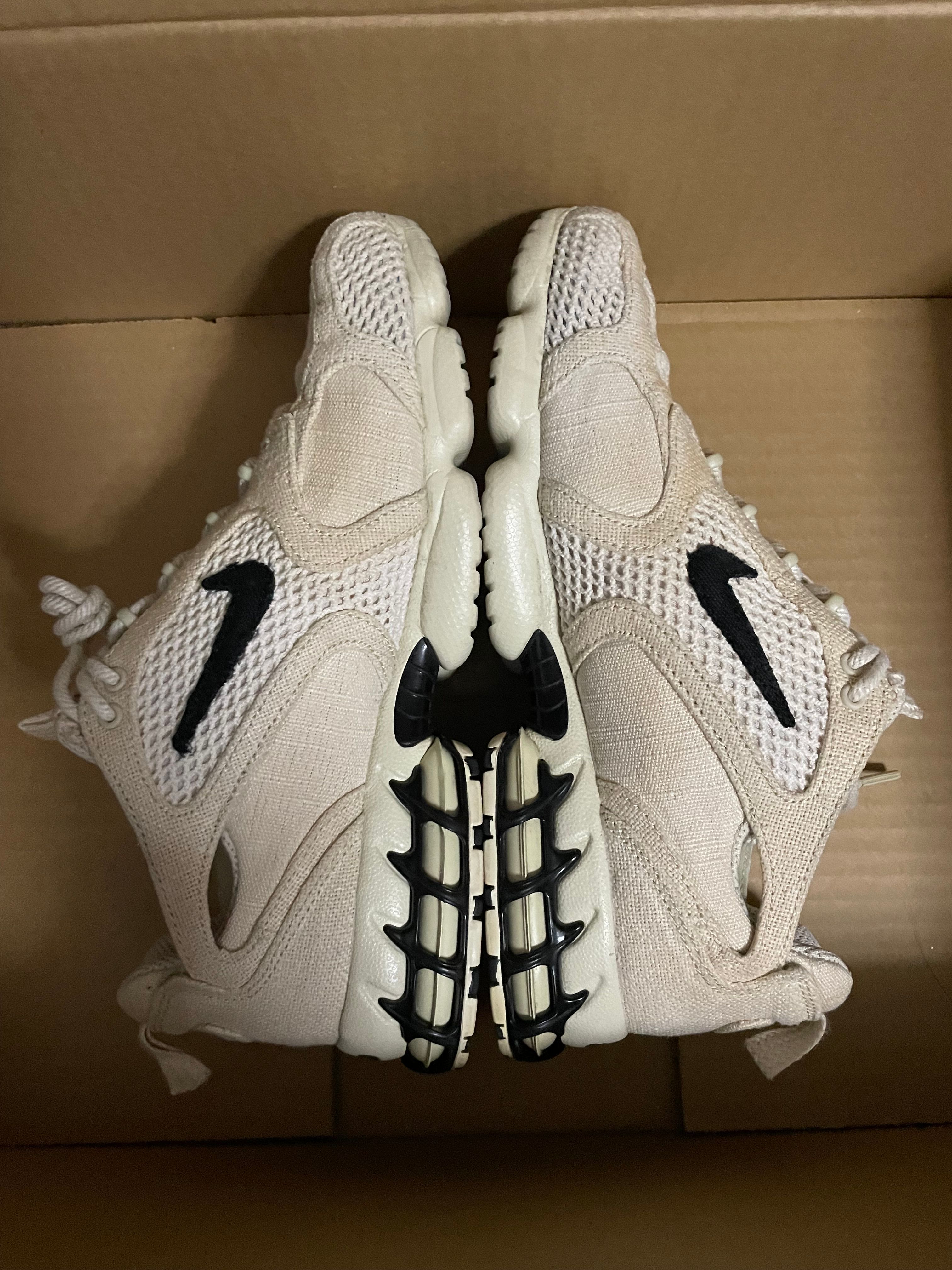 Stussy × Nike Air Zoom Spiridon CG 2 "Fossil/Black"