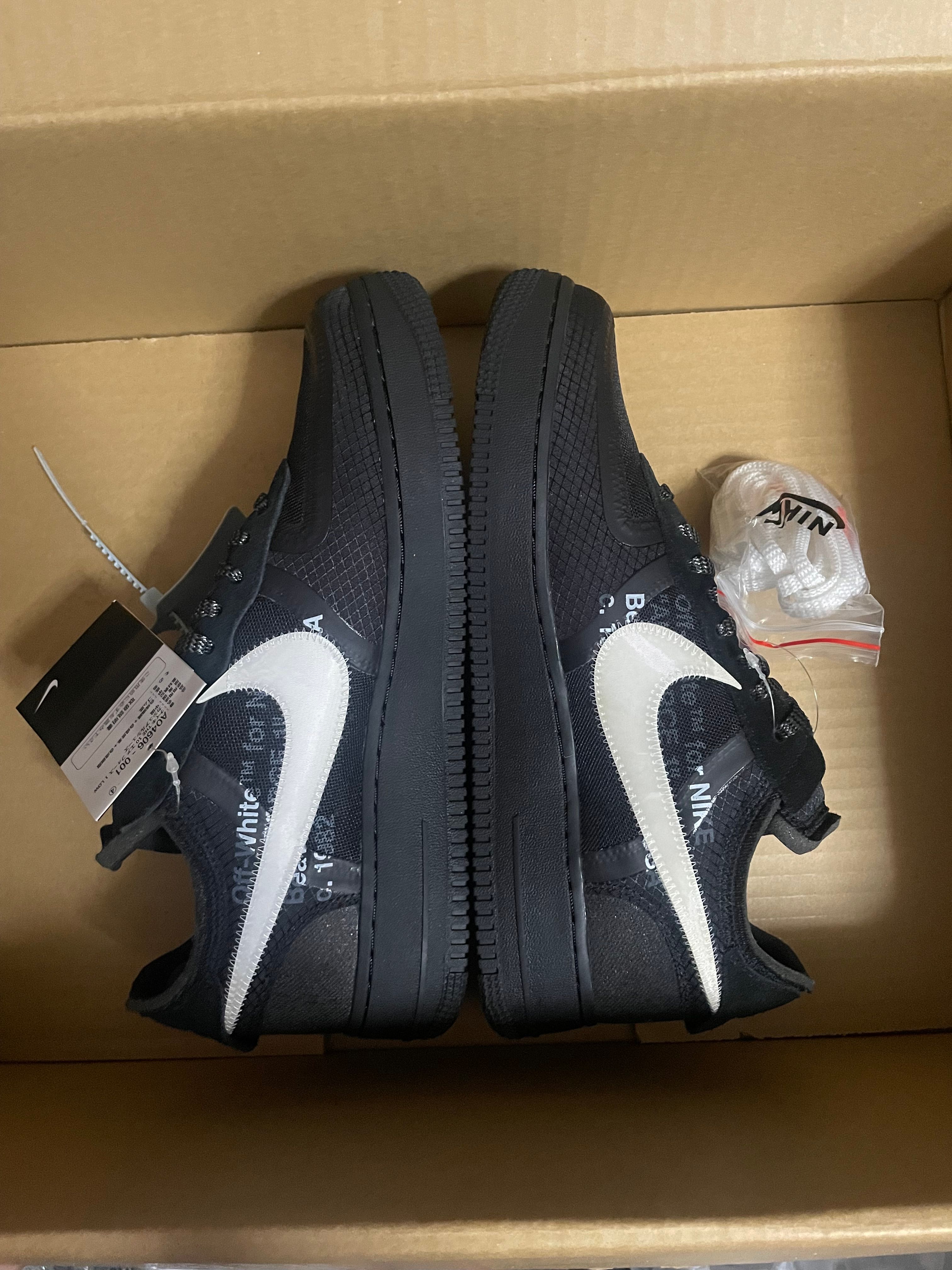 Off-White × Nike Air Force 1 Low "Black"