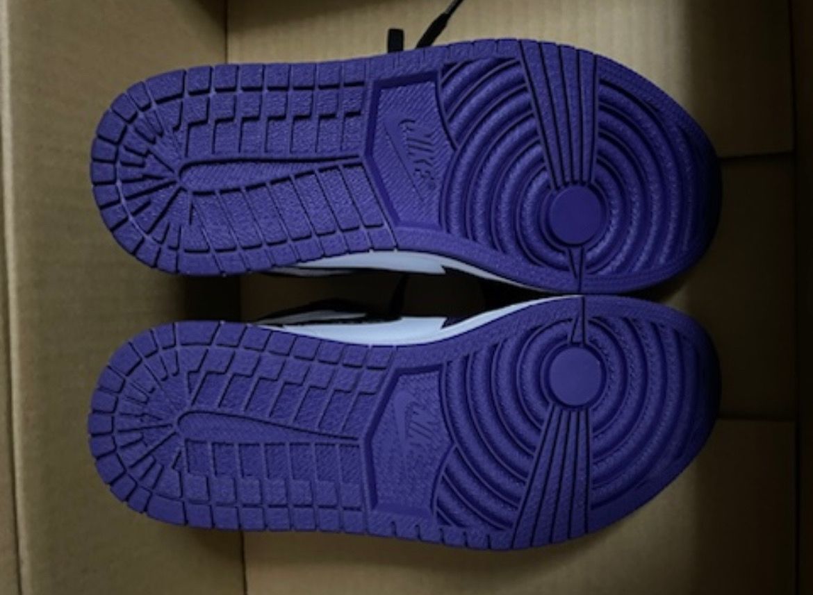 Nike Air Jordan 1 Retro High OG "Court Purple White/Black" (2020)