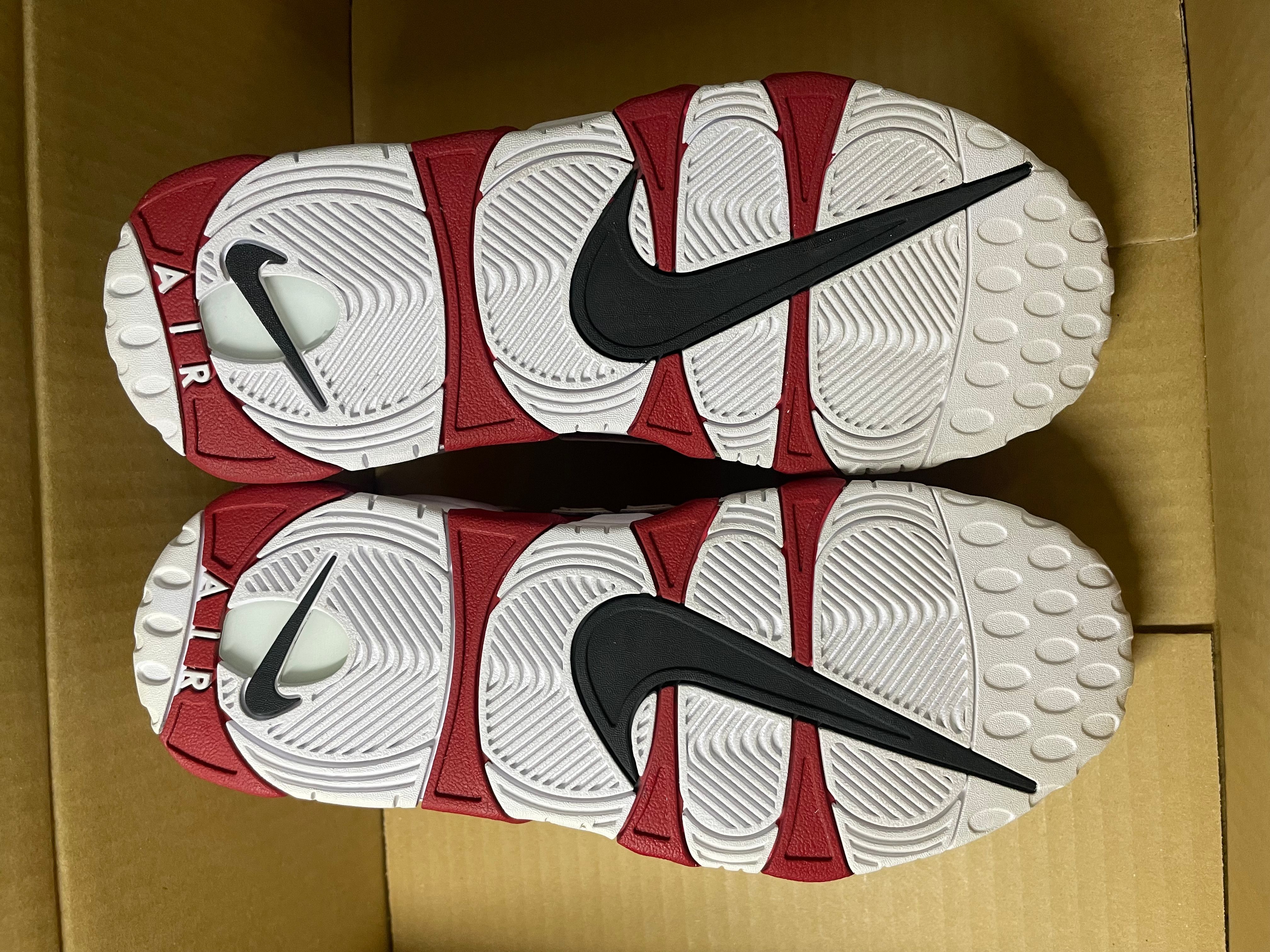 Supreme × Nike Air More Uptempo "White/Red"