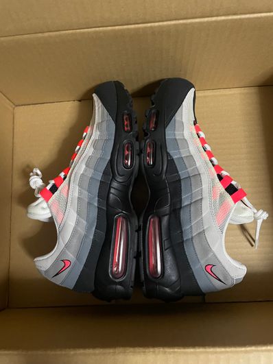 Nike Air Max 95 "White/Solar Red"