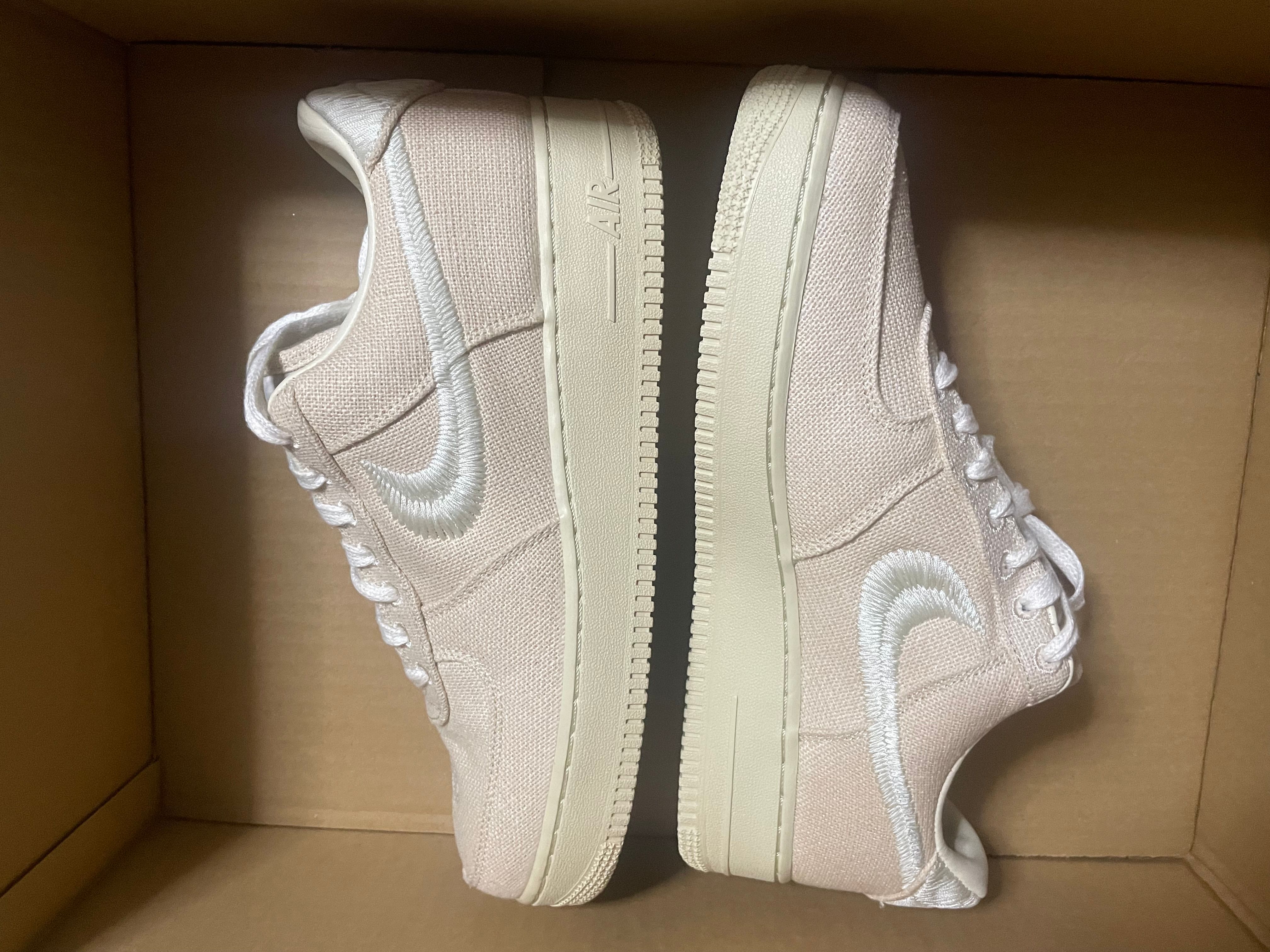 Stussy × Nike Air Force 1 Low "Fossil Stone"