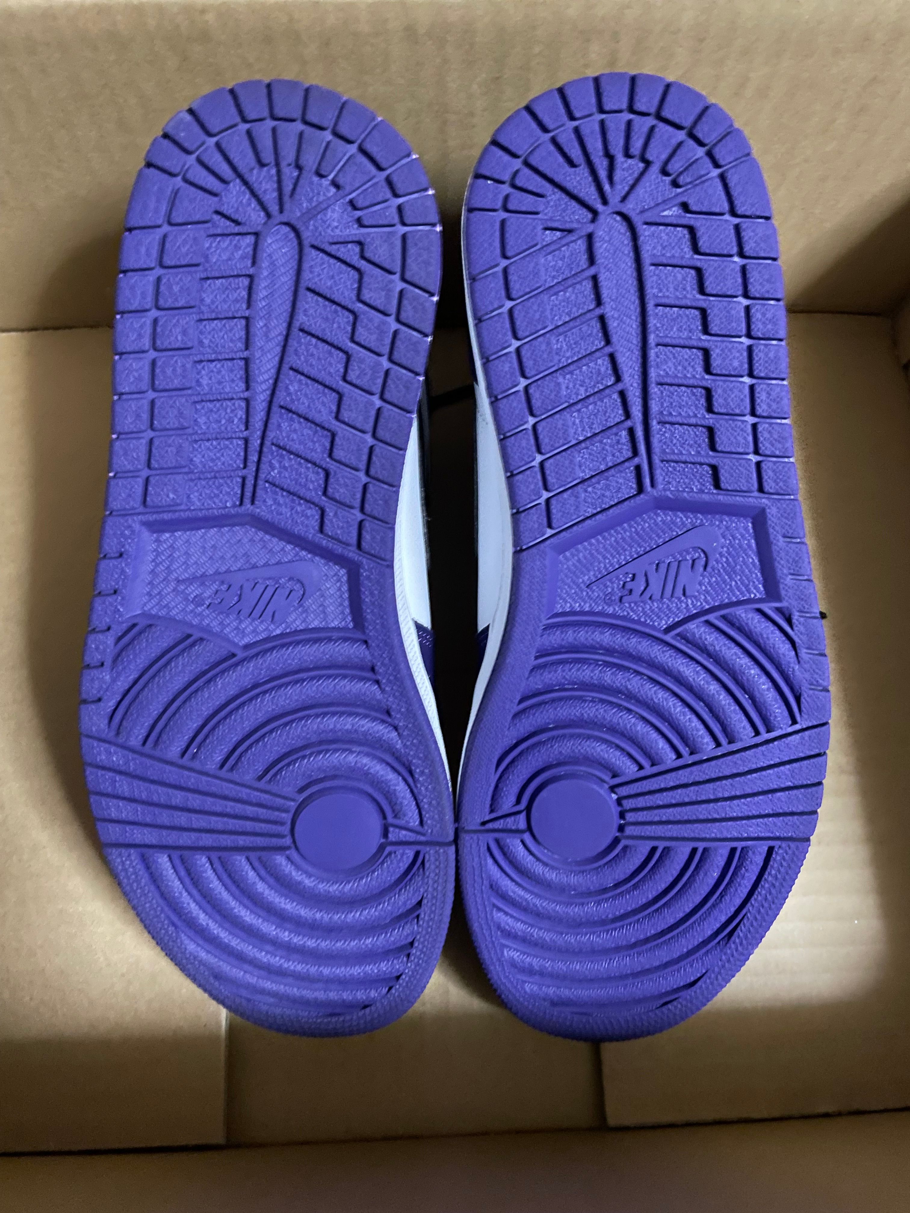 Nike Air Jordan 1 Retro High OG "Court Purple White/Black" (2020)   