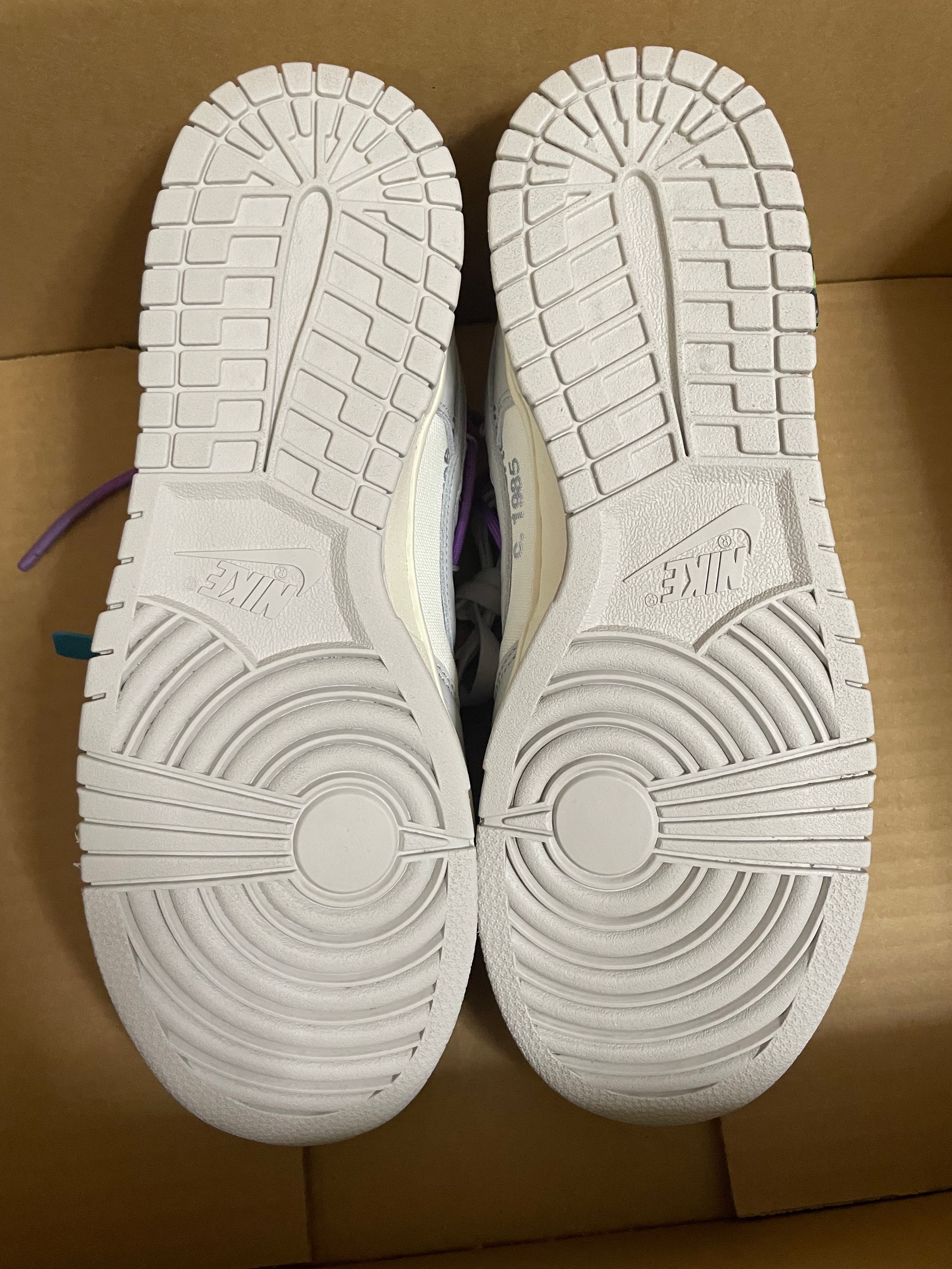 Off-White × Nike Dunk Low "Sail/Neutral Gray"