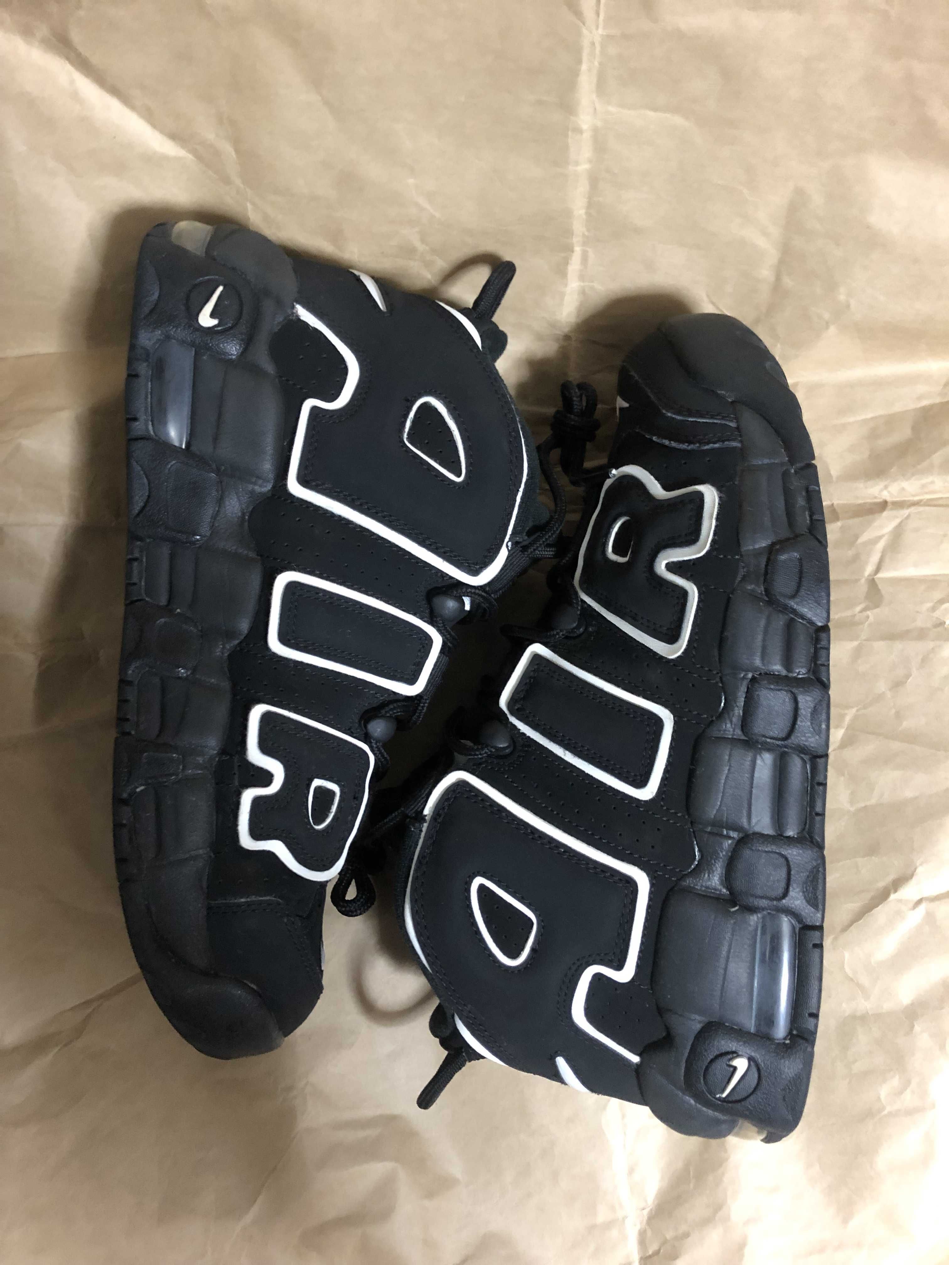 NIKE AIR MORE UPTEMPO "BLACK/WHITE"(2016)