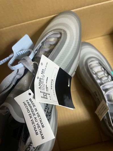 Off-White × Nike Air Max 97 "Grey"