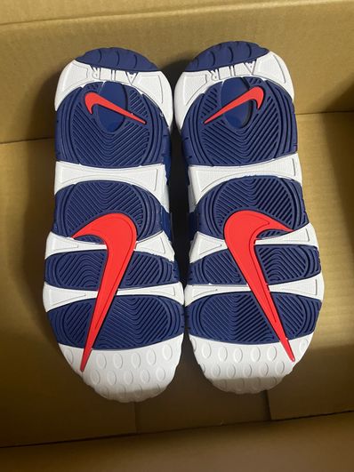 NIKE AIR MORE UPTEMPO 96 "WHITE/DEEP ROYAL BLUE"