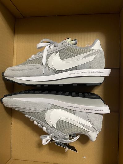 Fragment × sacai × Nike LD Waffle "Light Smoke Grey"