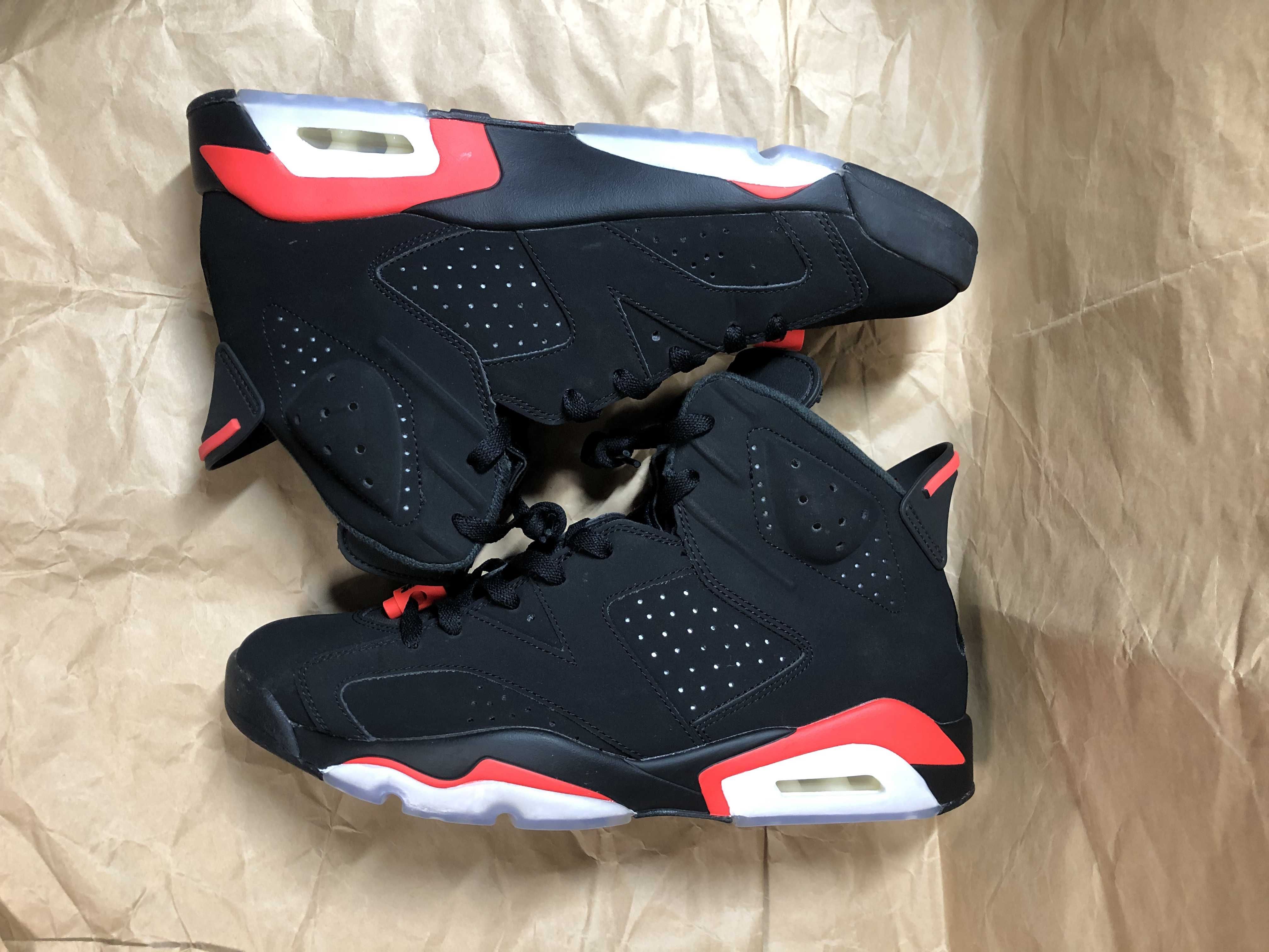 Nike Air Jordan 6 Retro OG "Black/Infrared"