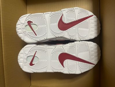 NIKE AIR MORE UPTEMPO "WHITE/VARSITY RED" (2021)