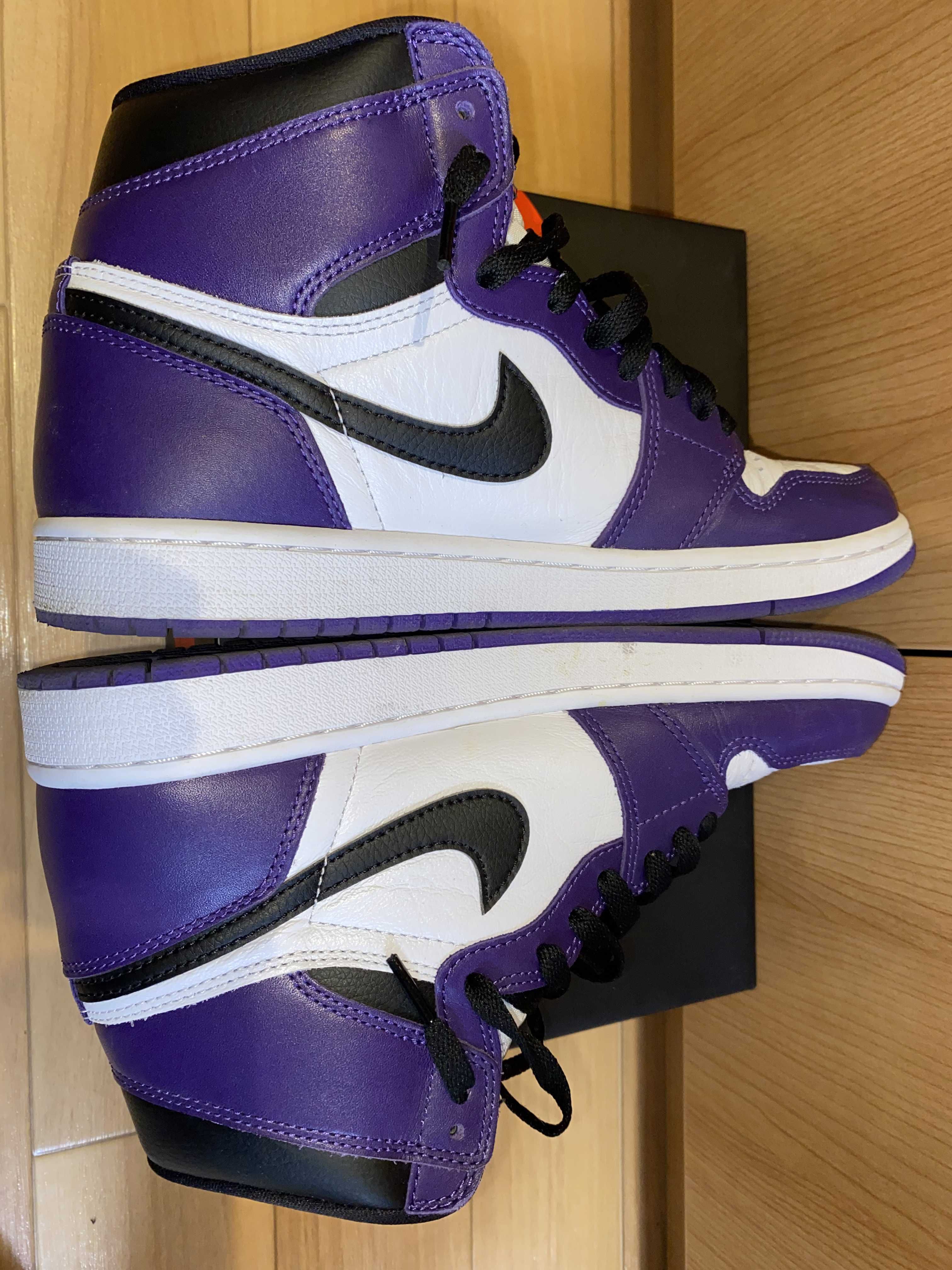 Nike Air Jordan 1 Retro High OG "Court Purple White/Black" (2020)   