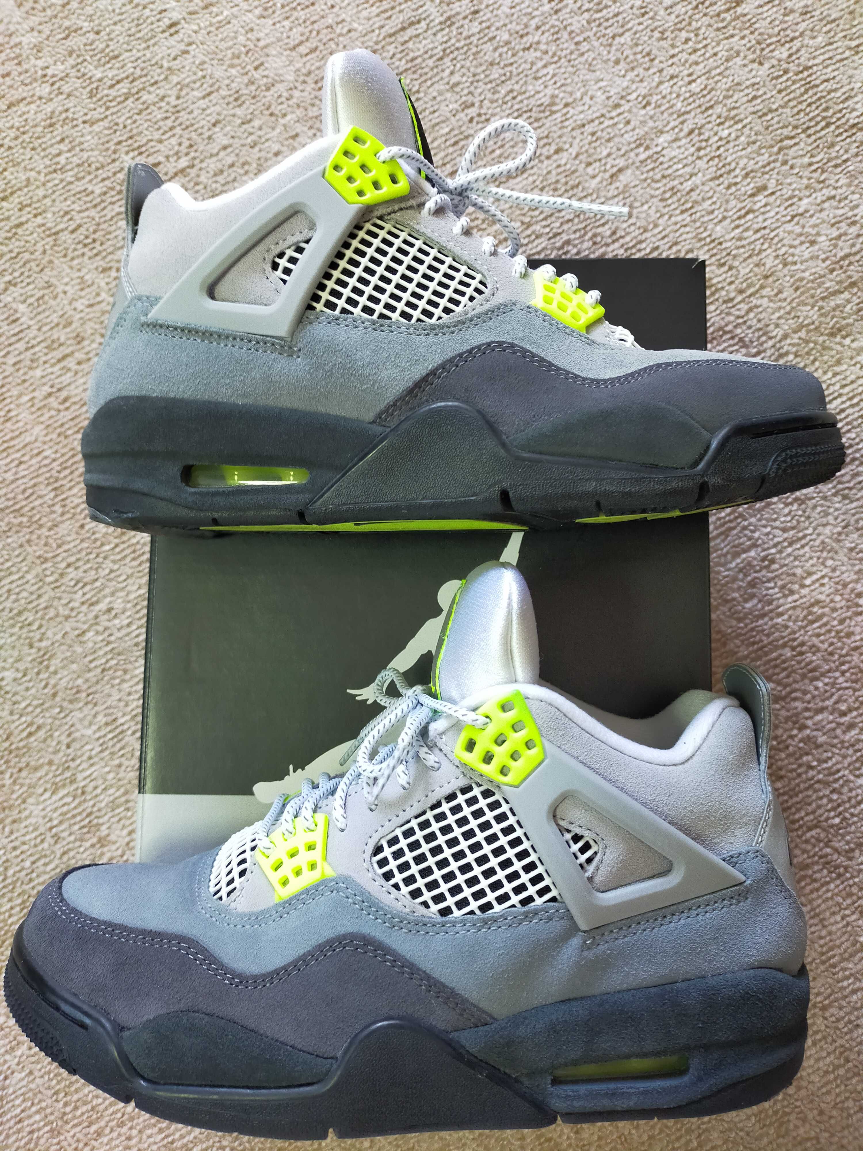 NIKE AIR JORDAN 4 RETRO LE "NEON"