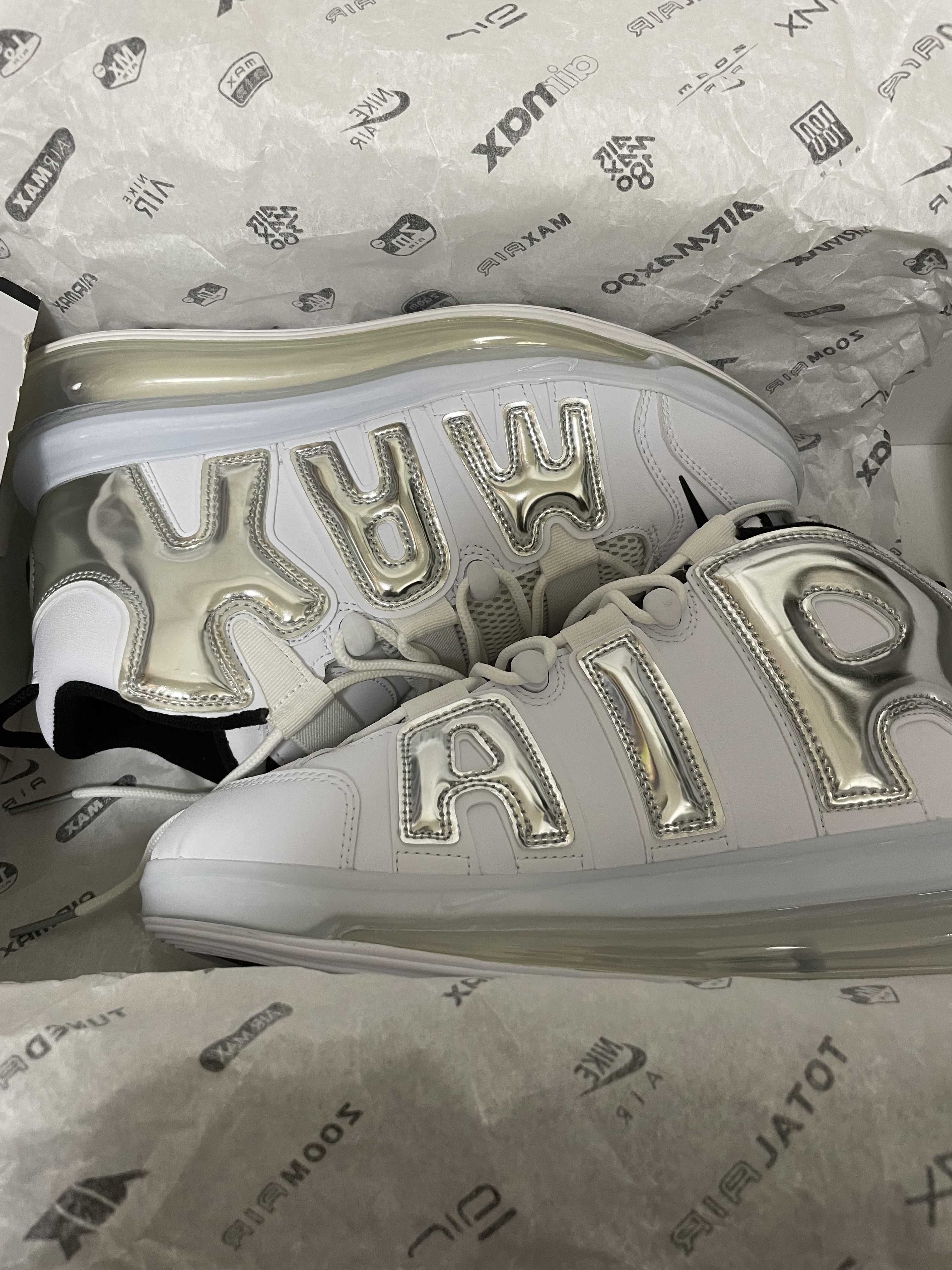 NIKE AIR MORE UPTEMPO 720 CHROME