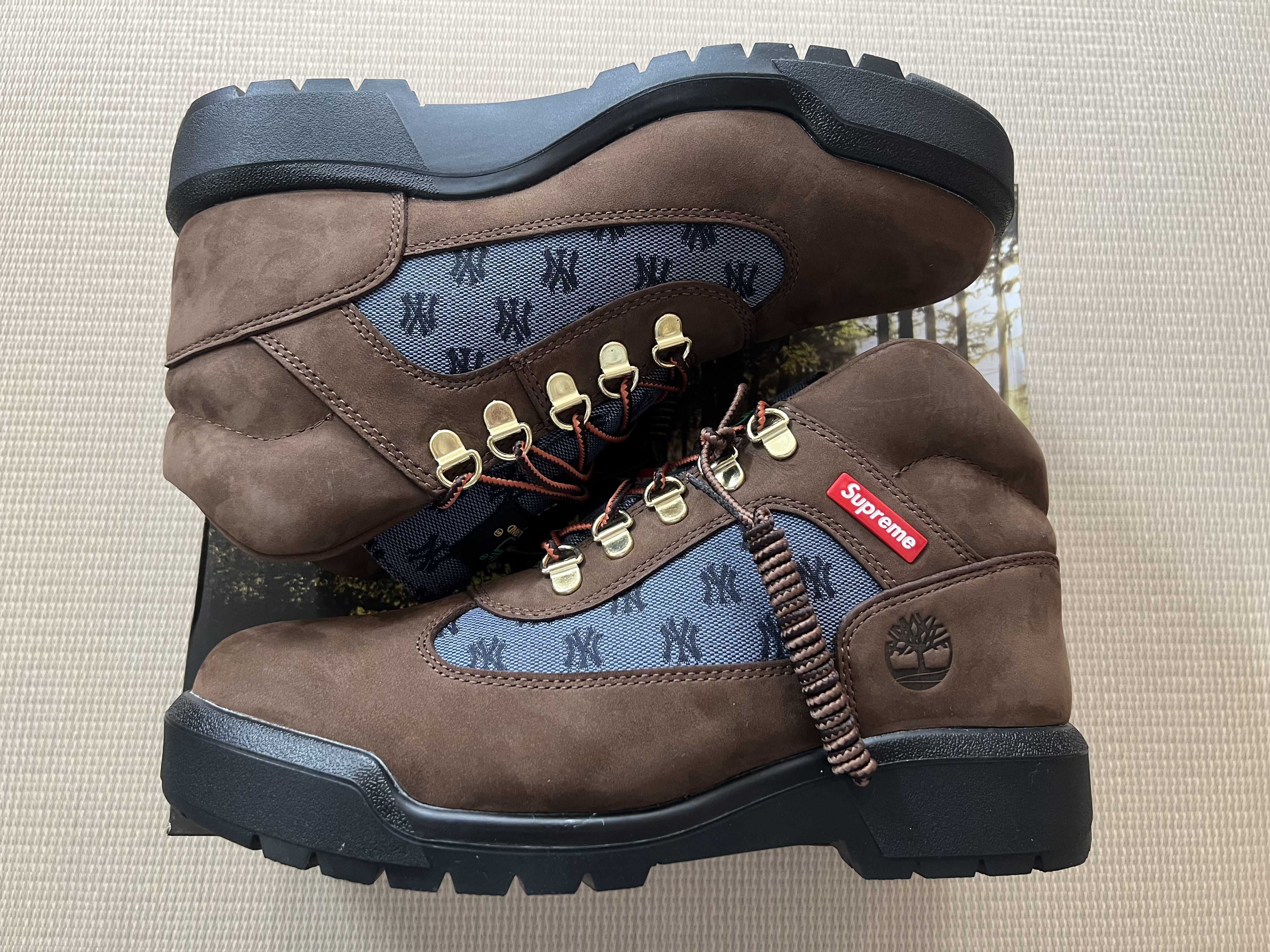 Supreme × Timberland Field Boot "Brown"