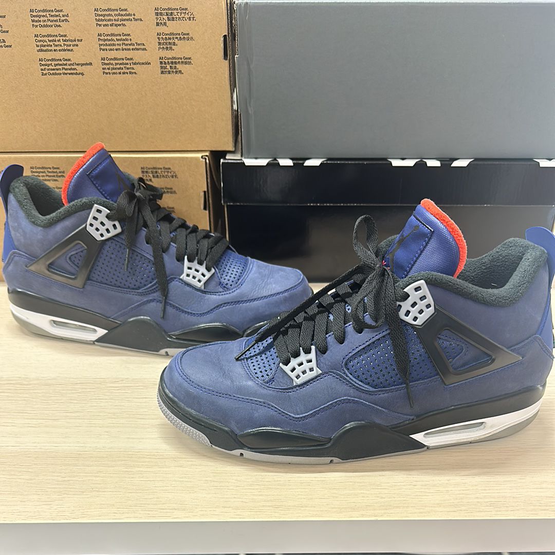 Nike Air Jordan 4 Retro WNTR "Loyal Blue/White/Black"