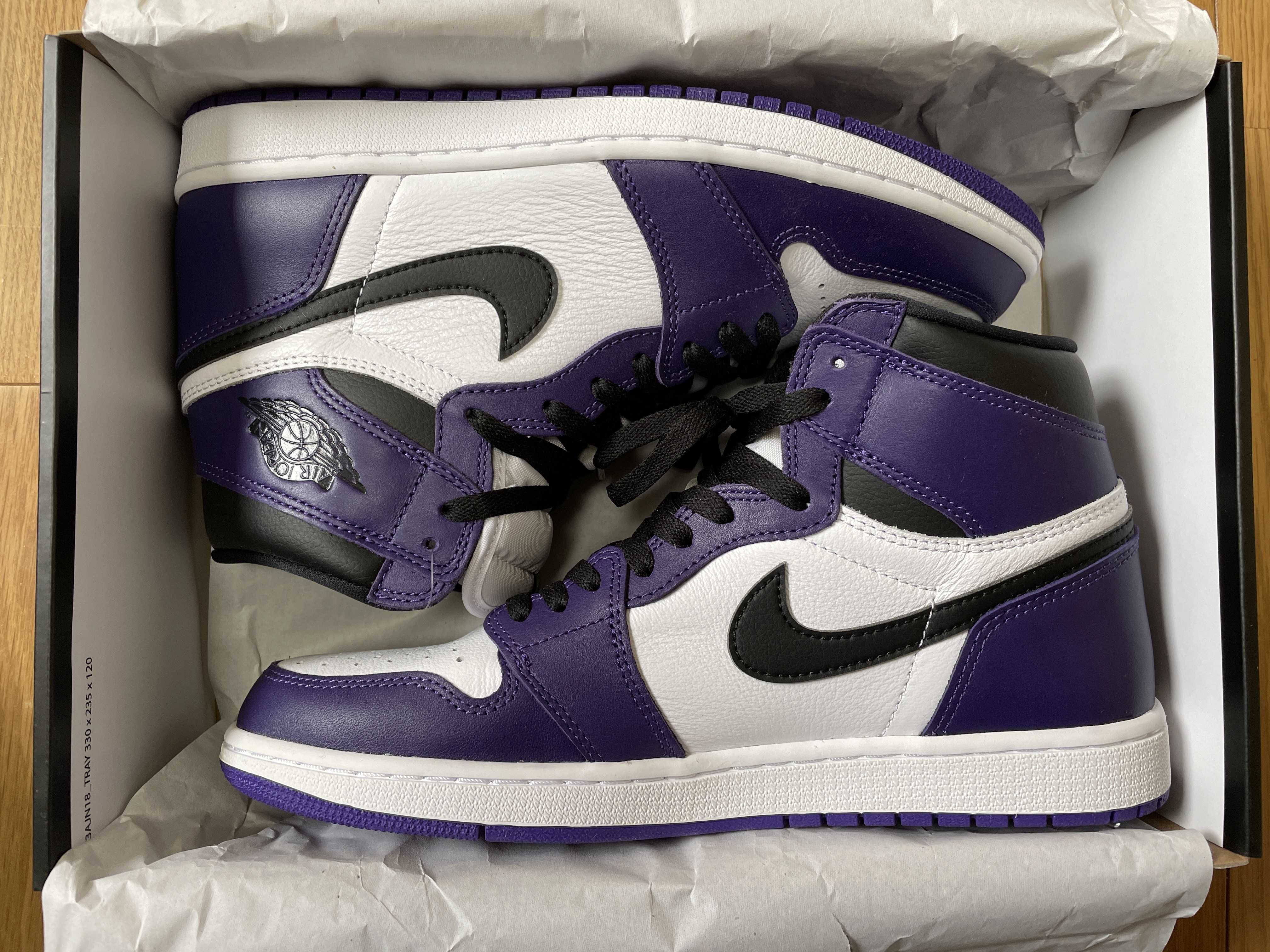Nike Air Jordan 1 Retro High OG "Court Purple White/Black" (2020)   