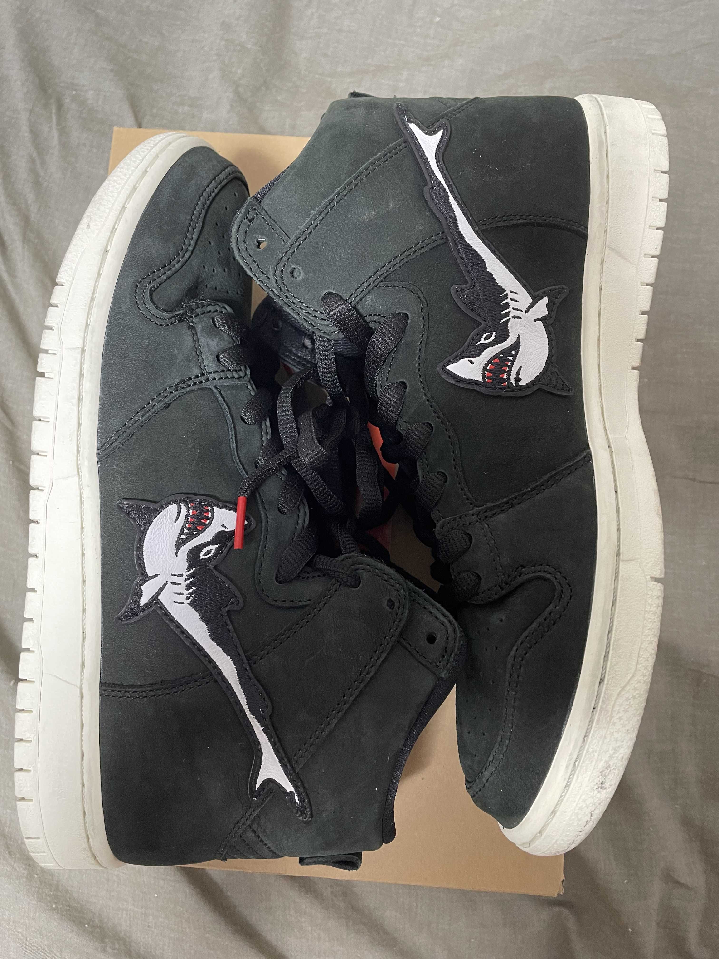 OSKI × Nike SB Shark Dunk High Pro "Black"