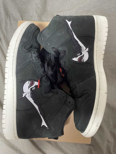 OSKI × Nike SB Shark Dunk High Pro "Black"