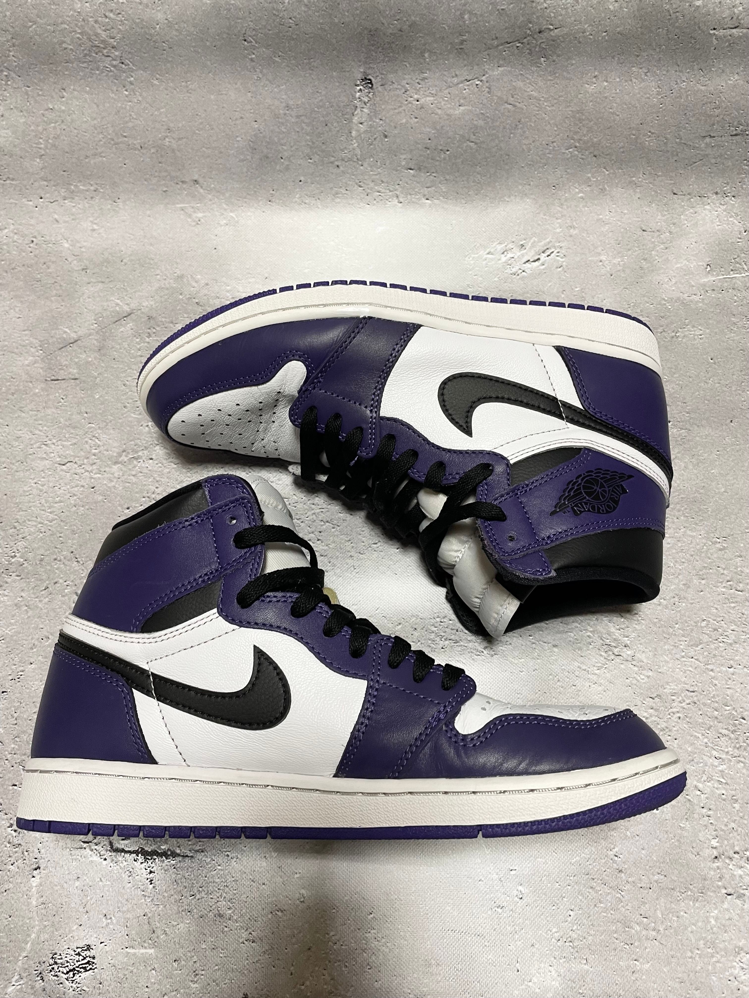 Nike Air Jordan 1 Retro High OG "Court Purple White/Black" (2020)   