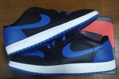 Nike Air Jordan 1 Low '85 "Black and Royal Blue"