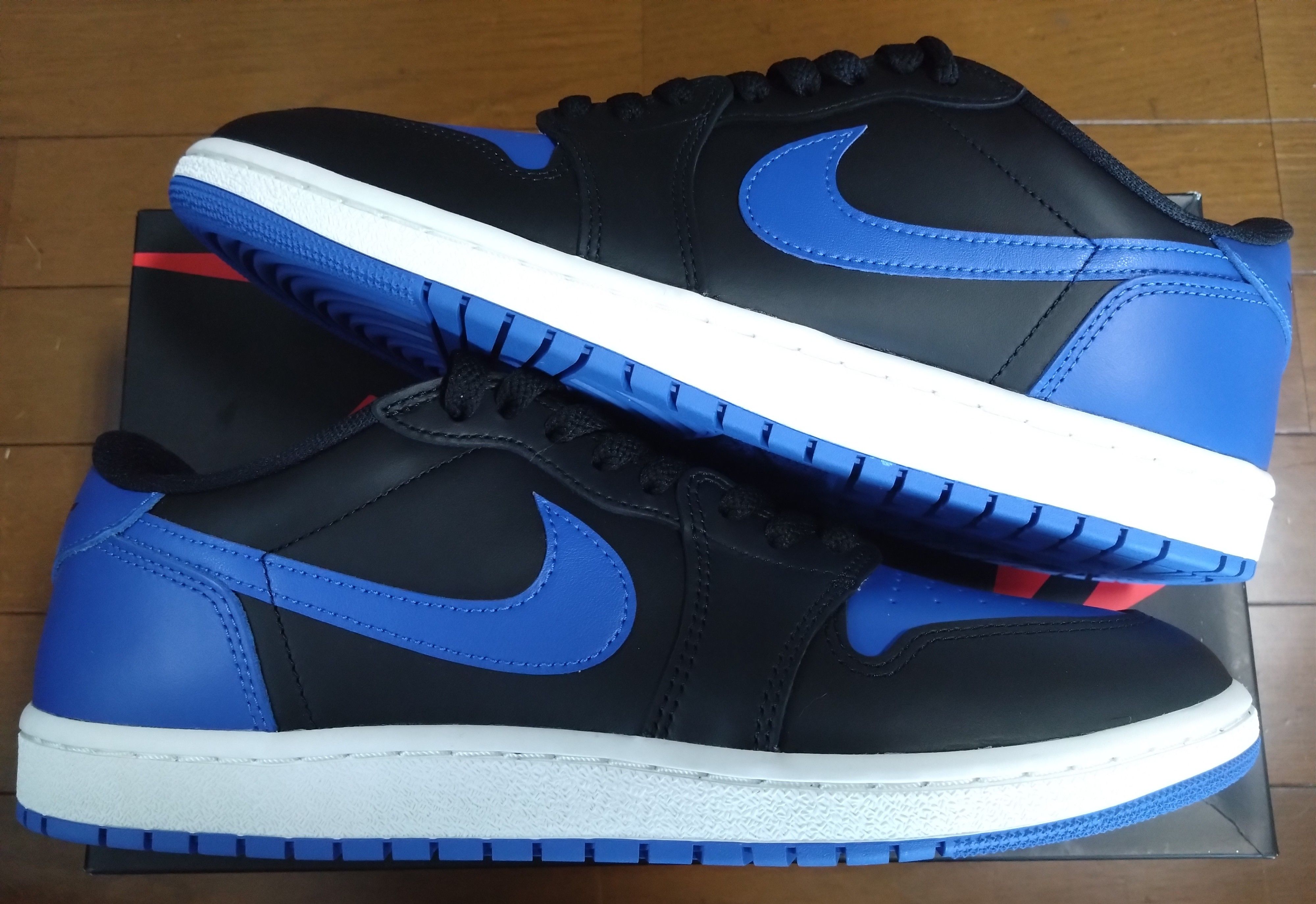 Nike Air Jordan 1 Low '85 "Black and Royal Blue"