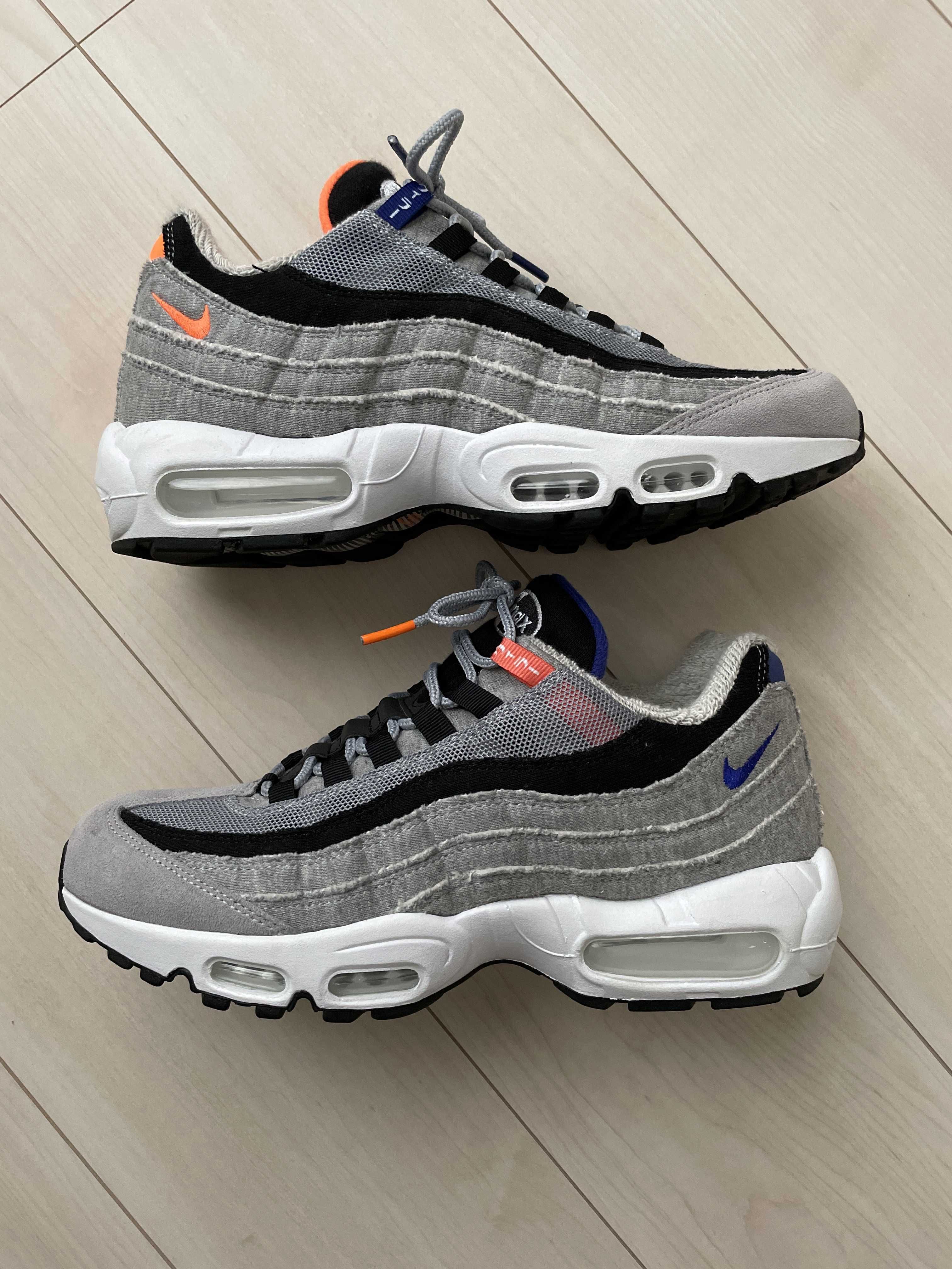 Loopwheeler × Nike Air Max 95 "Wolf Grey"