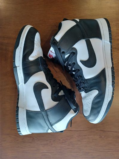 Nike Women's Dunk High "Black and White"