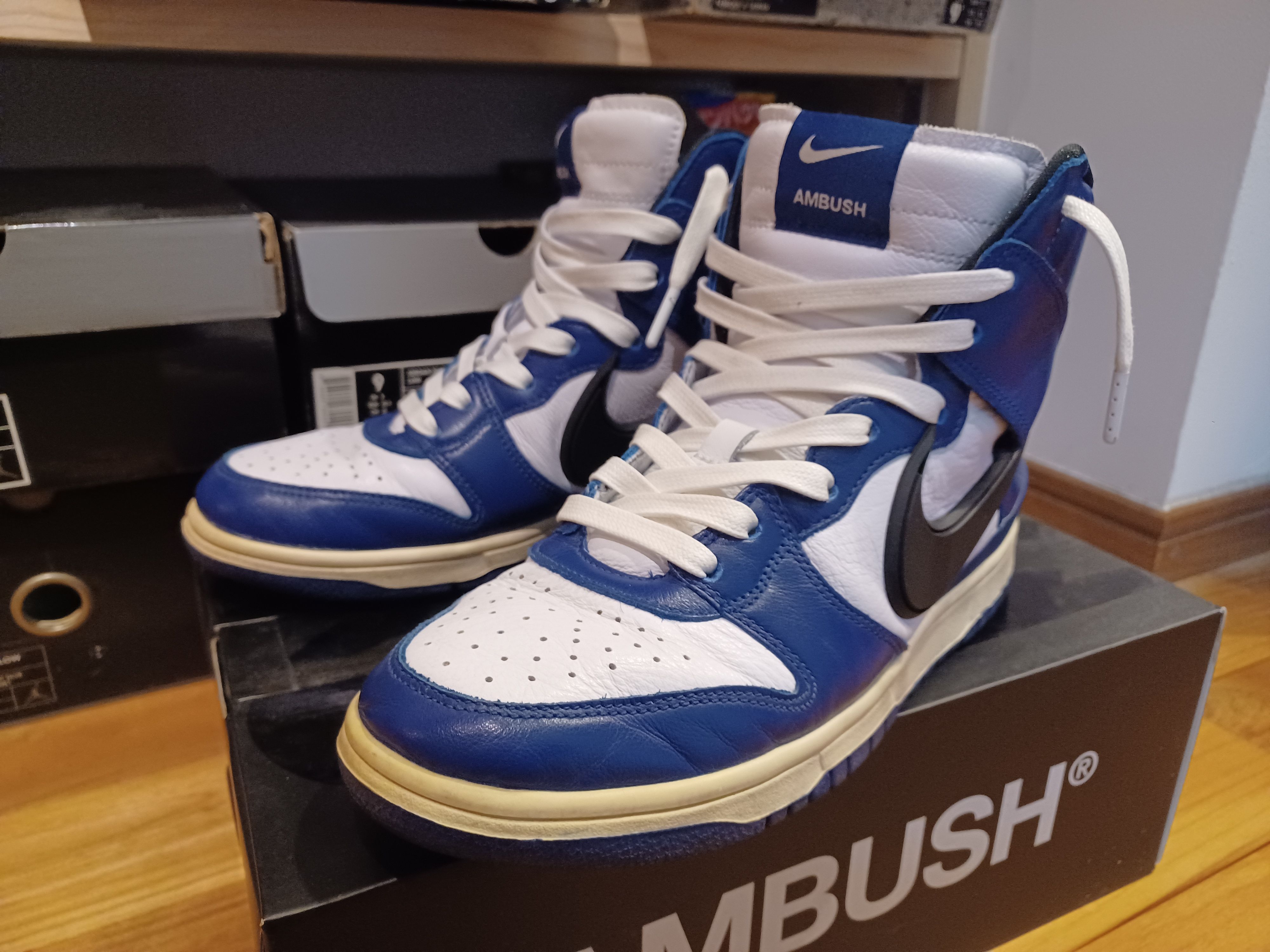 AMBUSH × NIKE DUNK HIGH "DEEP ROYAL"