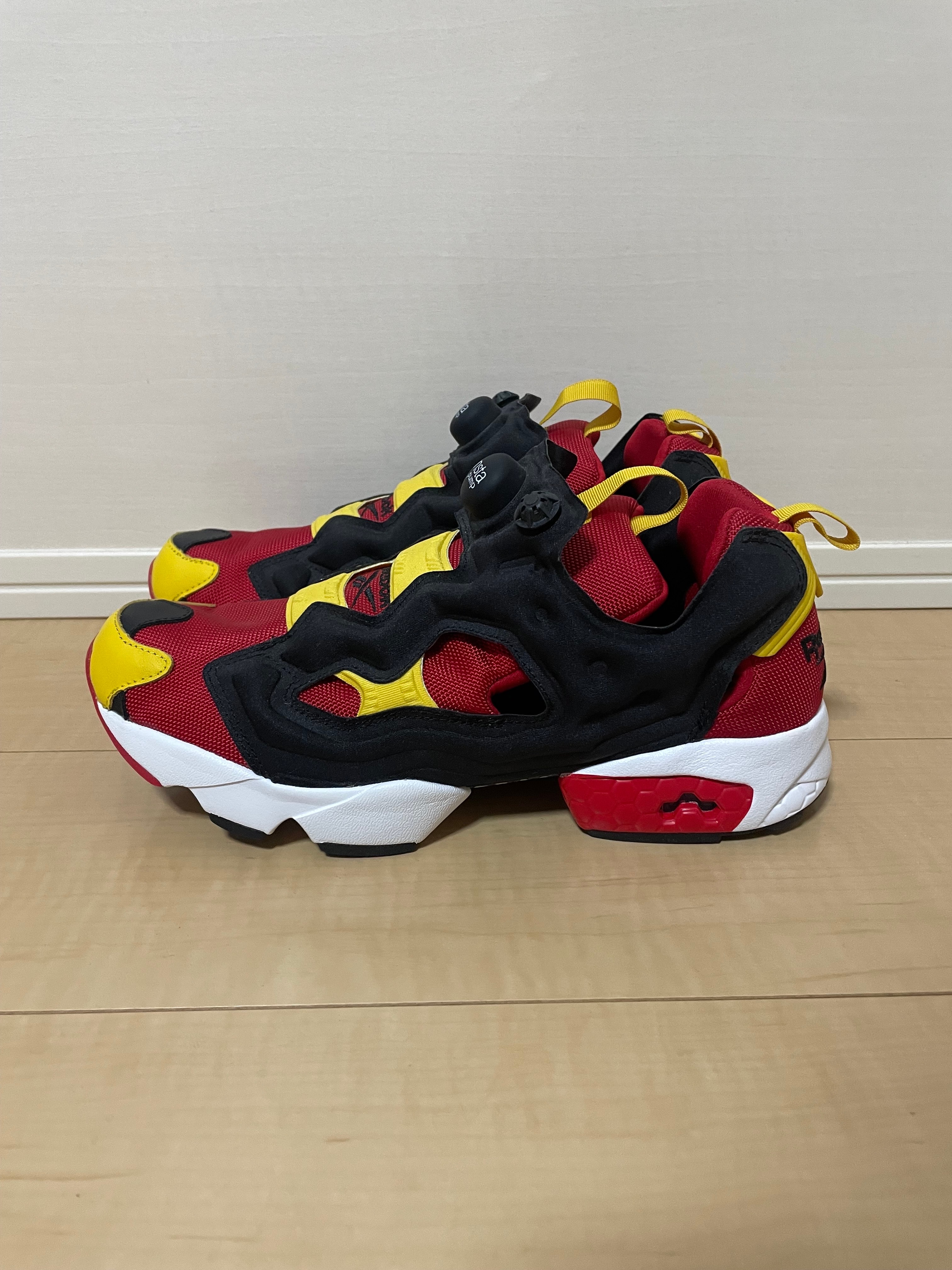 REEBOK INSTAPUMP FURY OG MU "RED/BLACK/YELLOW"